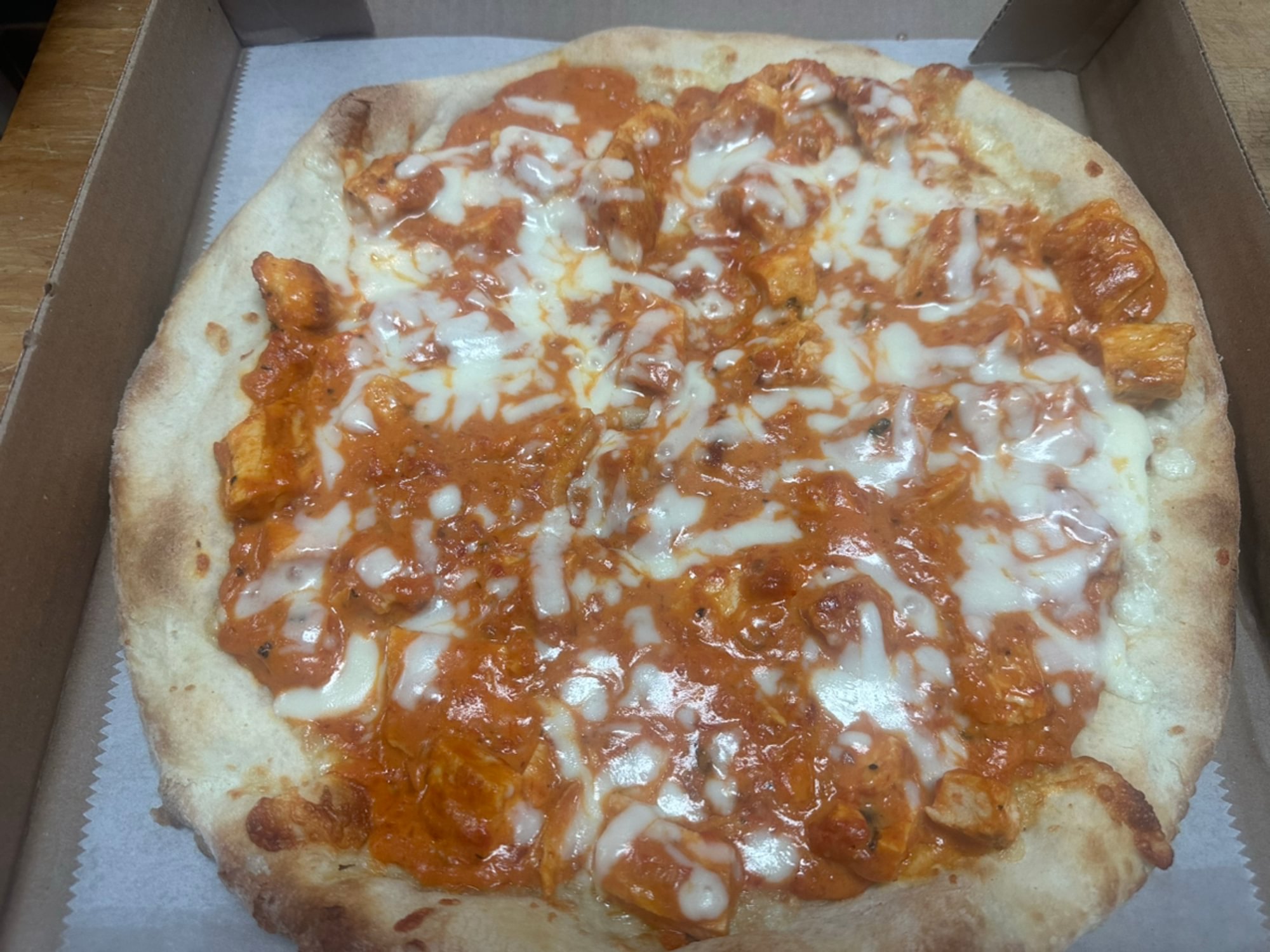 Chicken Vodka Pizza