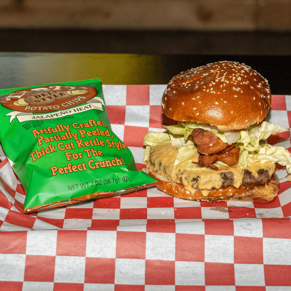 Bacon Cheeseburger Sandwich