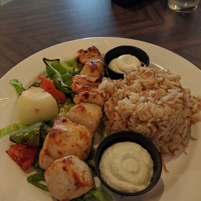 L. Shish Tawouk Platter