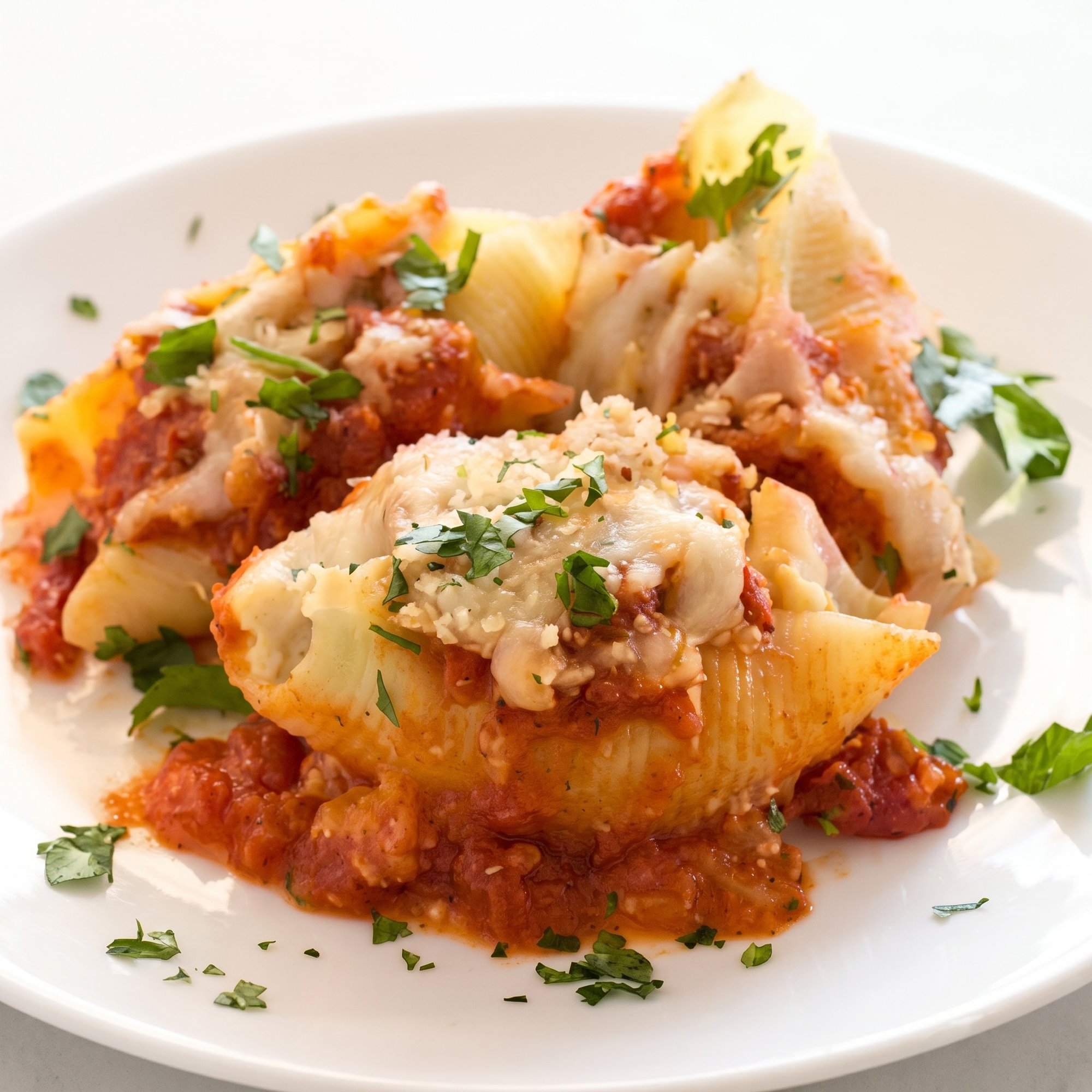 Stuffed Shells Parmigiana