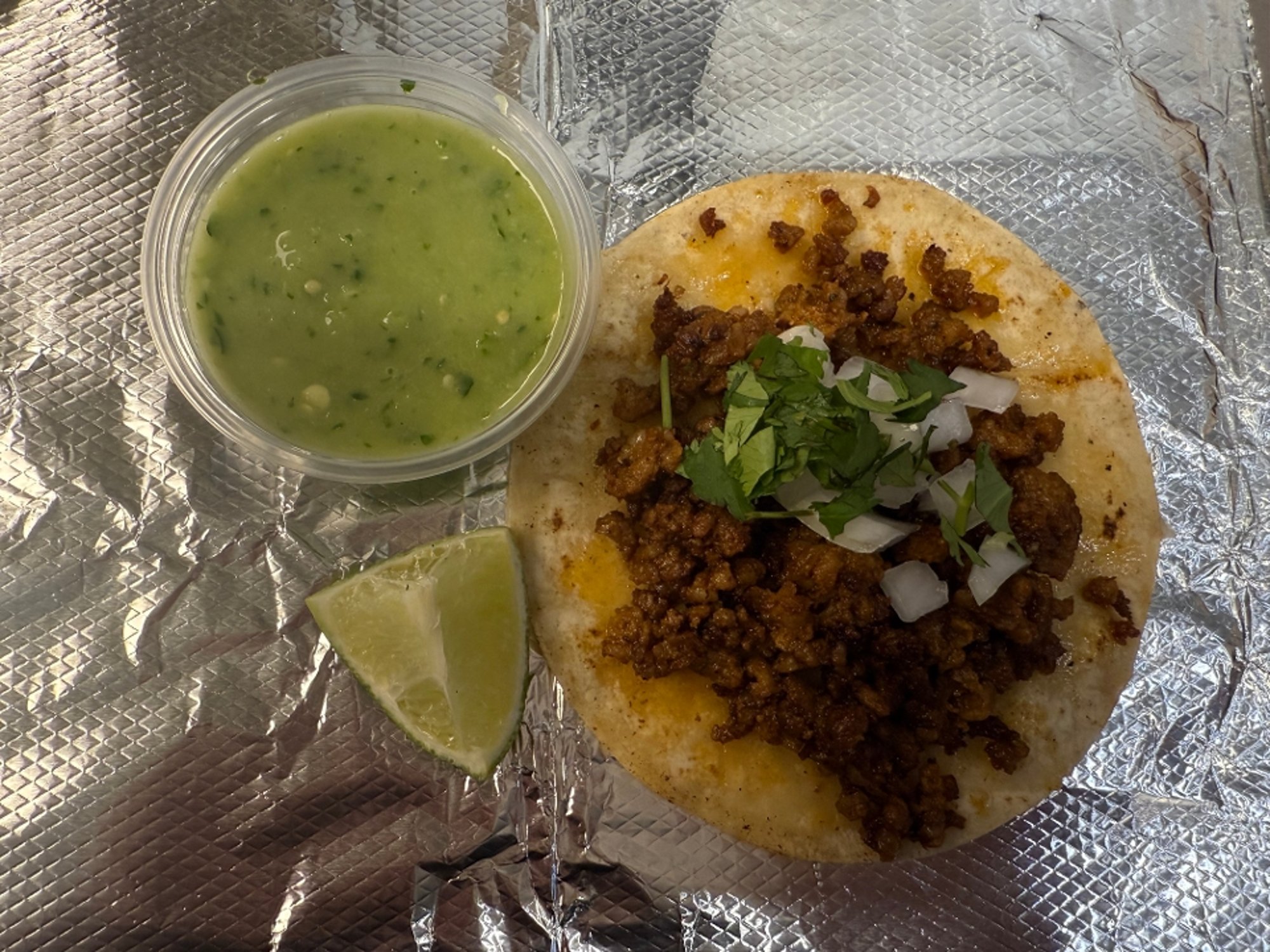 Taco Chorizo