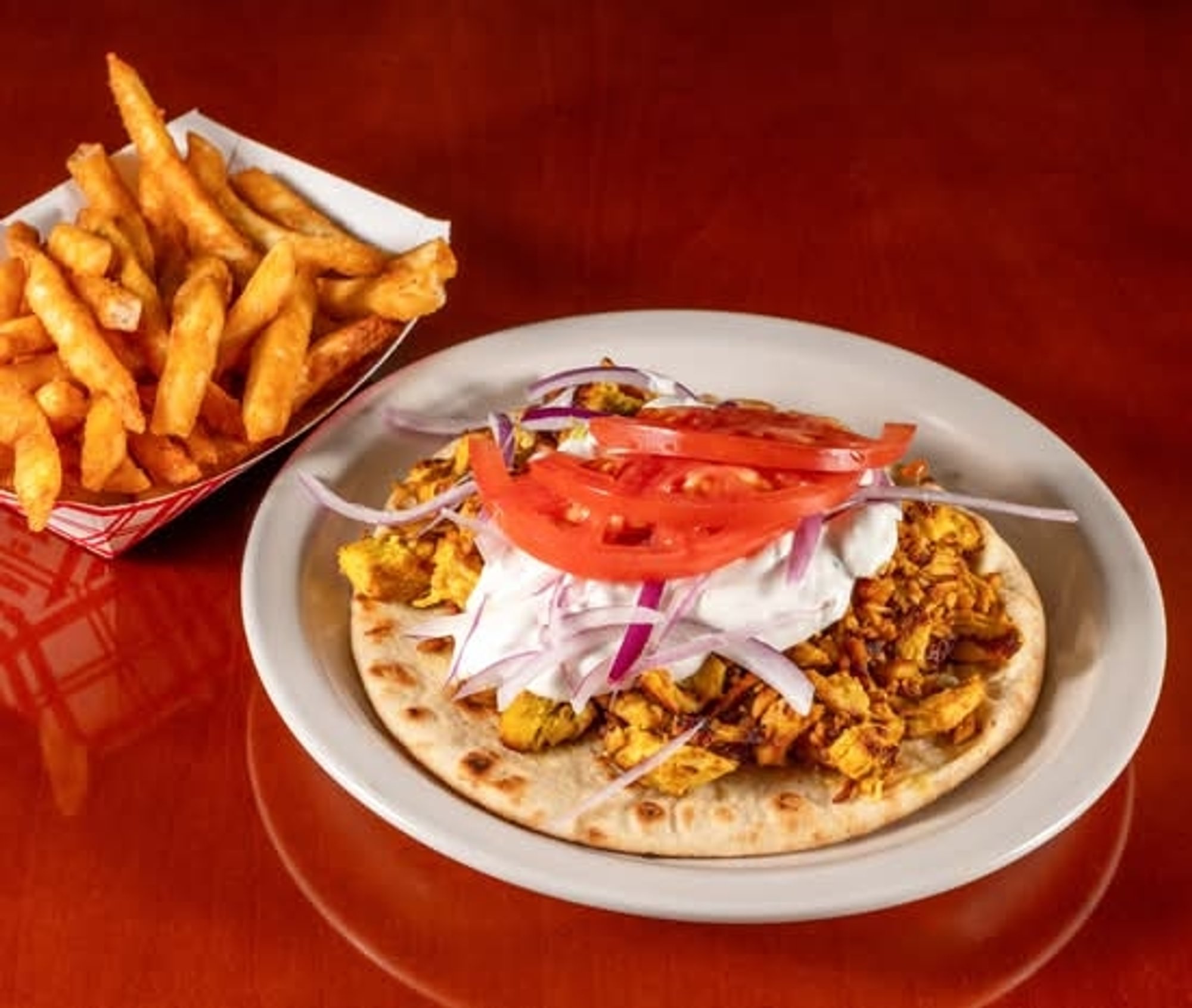 Chicken Gyro Lunch Plate