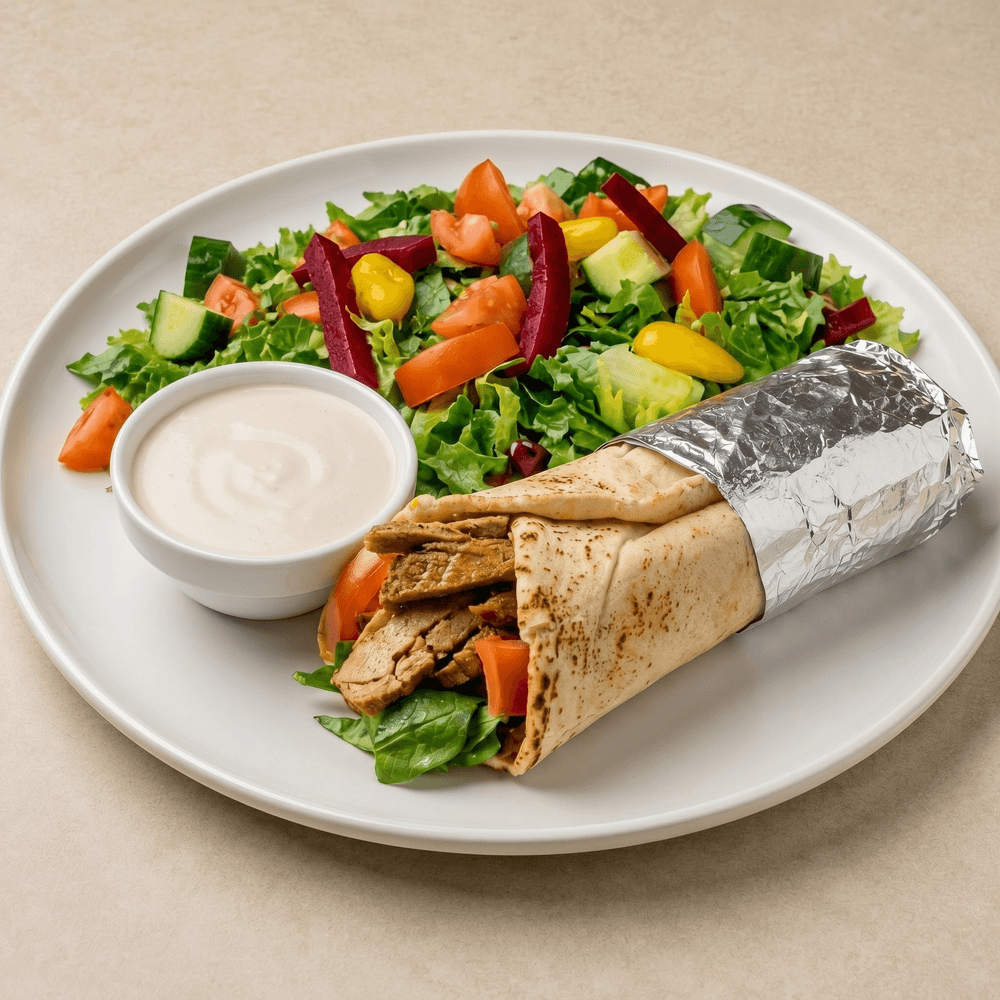 Tri-Tip Shawarma Wrap