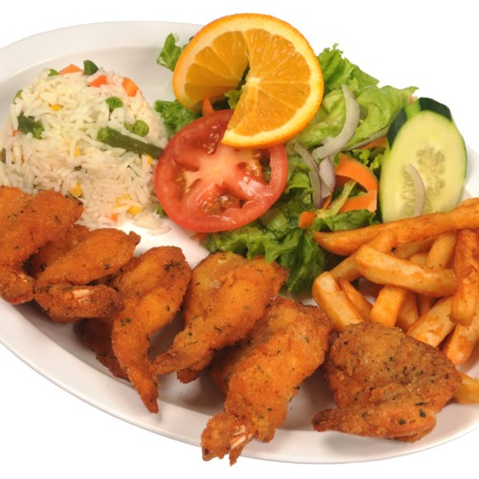 Camarones Empanizados