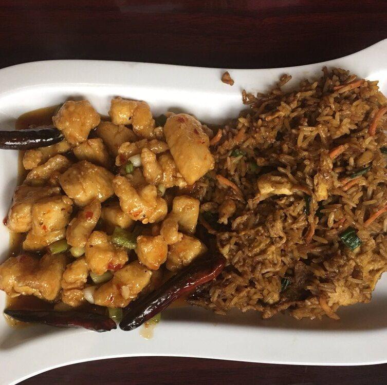 leos spicy chicken (lunch)