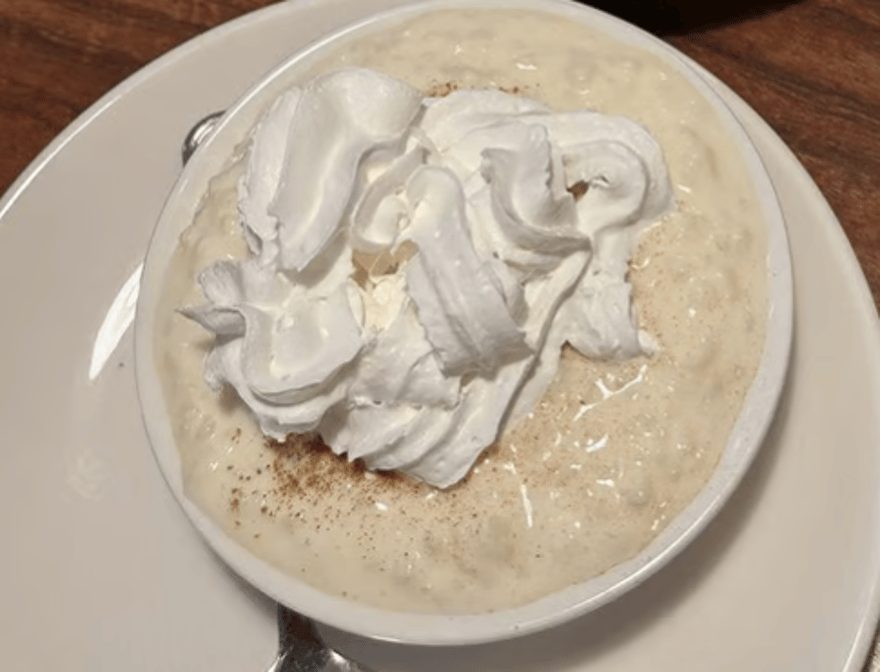Creamy Rice Pudding
