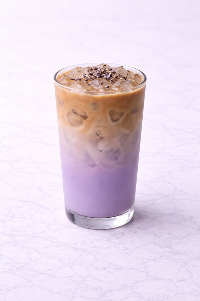 Iced Lavender Latte