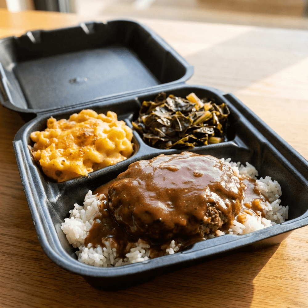 Hamburger Steak Heritage Plate