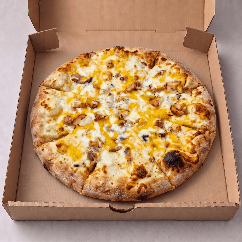 Chicken Alfredo Pizza