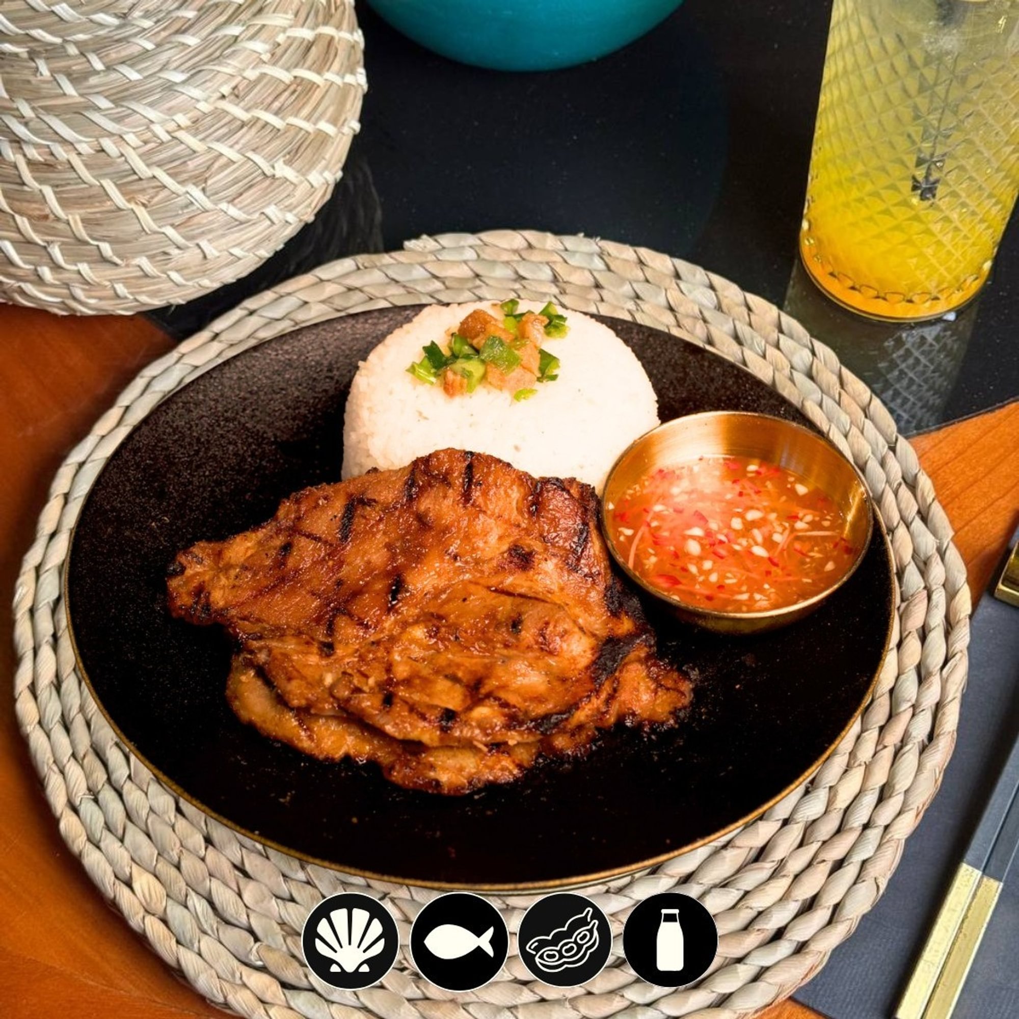 Grilled Pork Broken Rice / Cơm Tấm Sườn