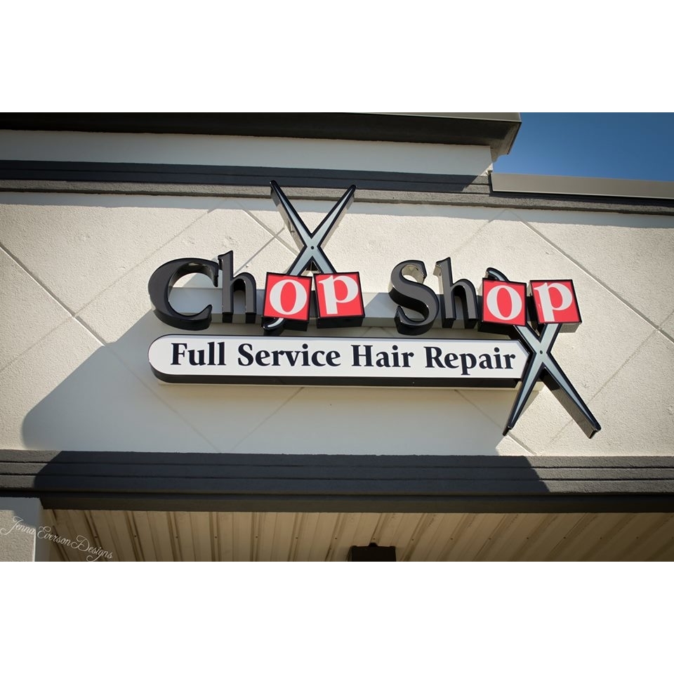 Chop Shop Full Service Hair Repair Logo