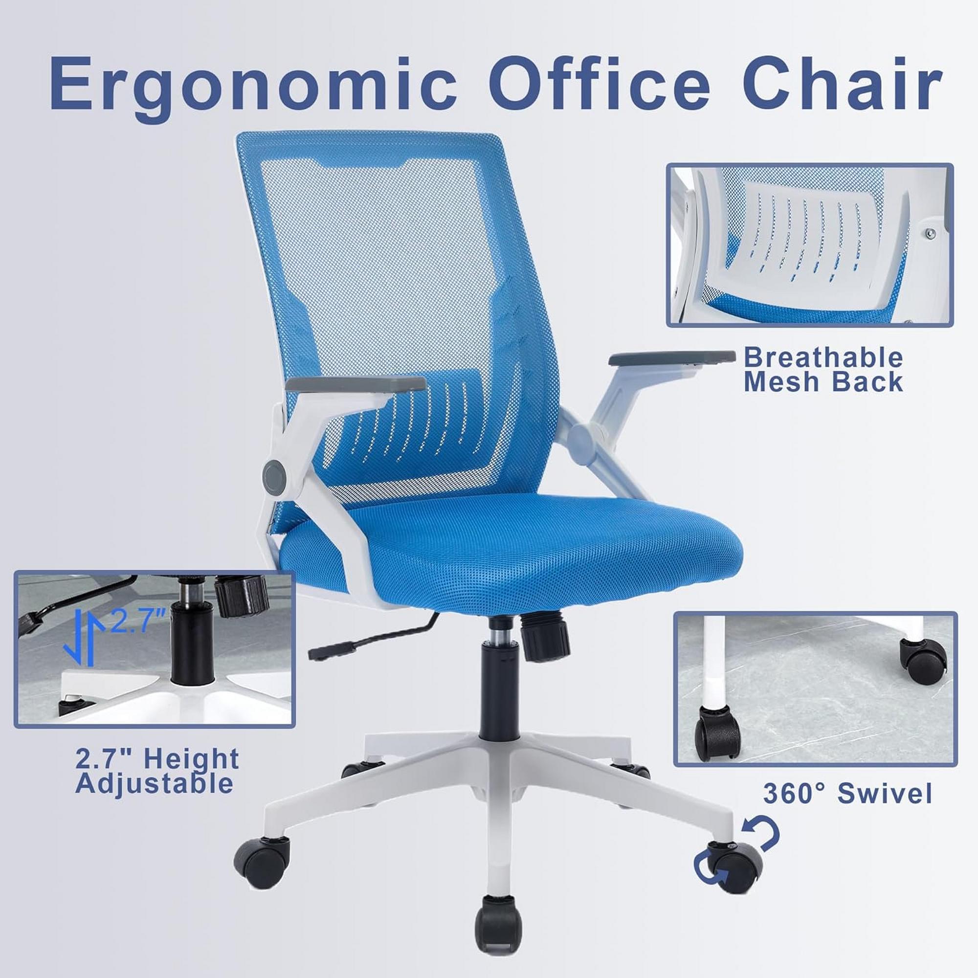 Ergonomic Office Chair - Blue