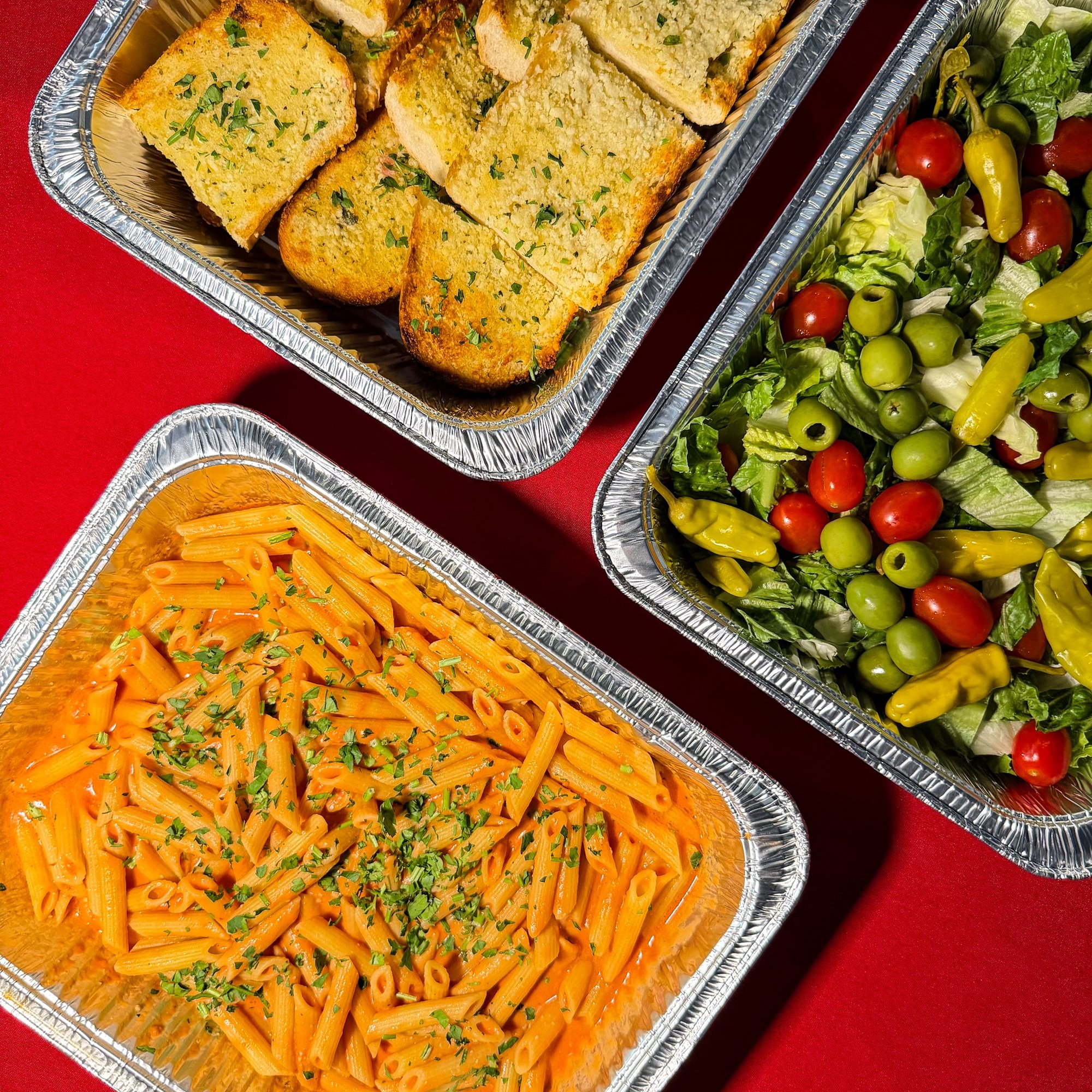 Half Tray Penne Ala Vodka