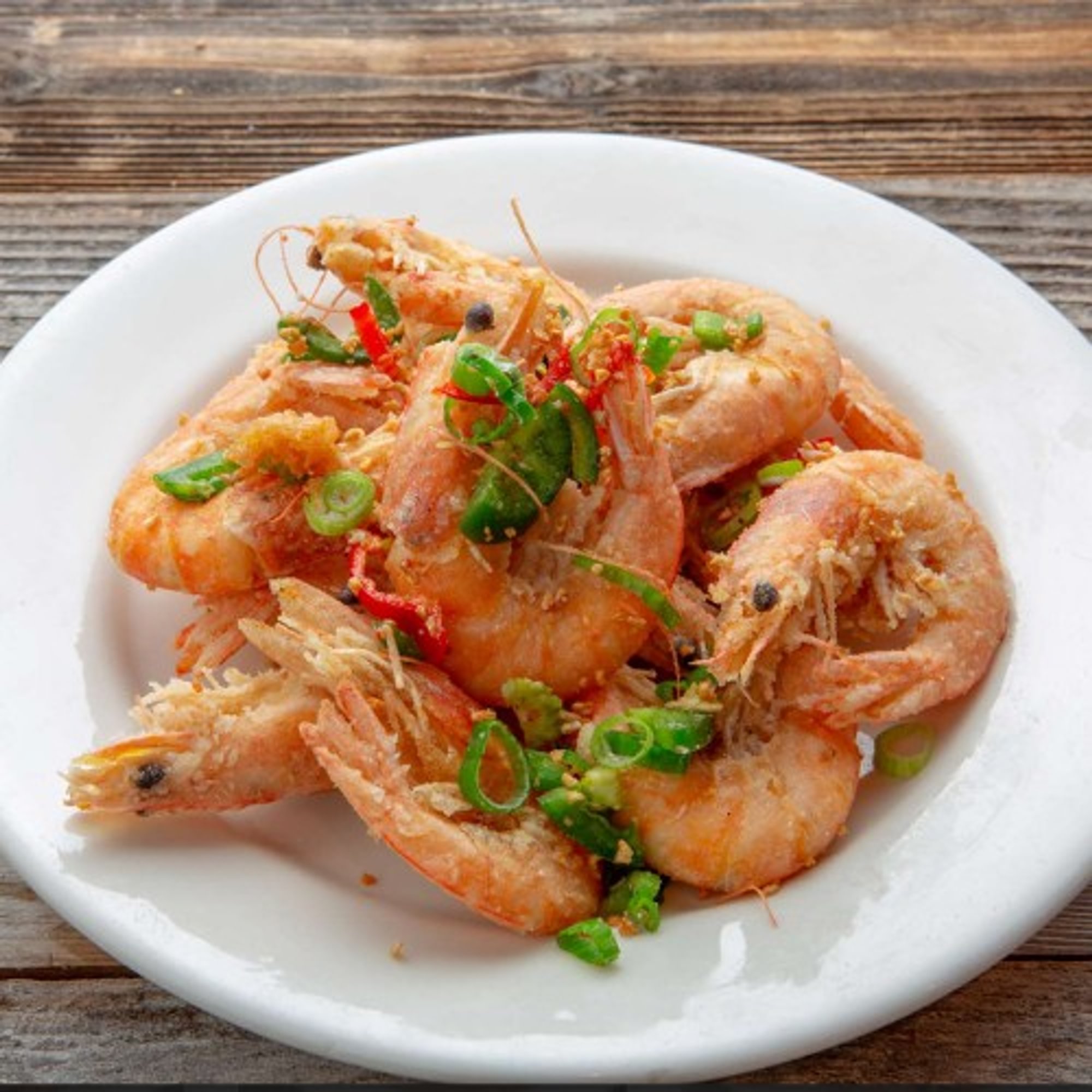 E14 Deep Fried Shrimp with Spicy Salt 酥炸椒鹽蝦