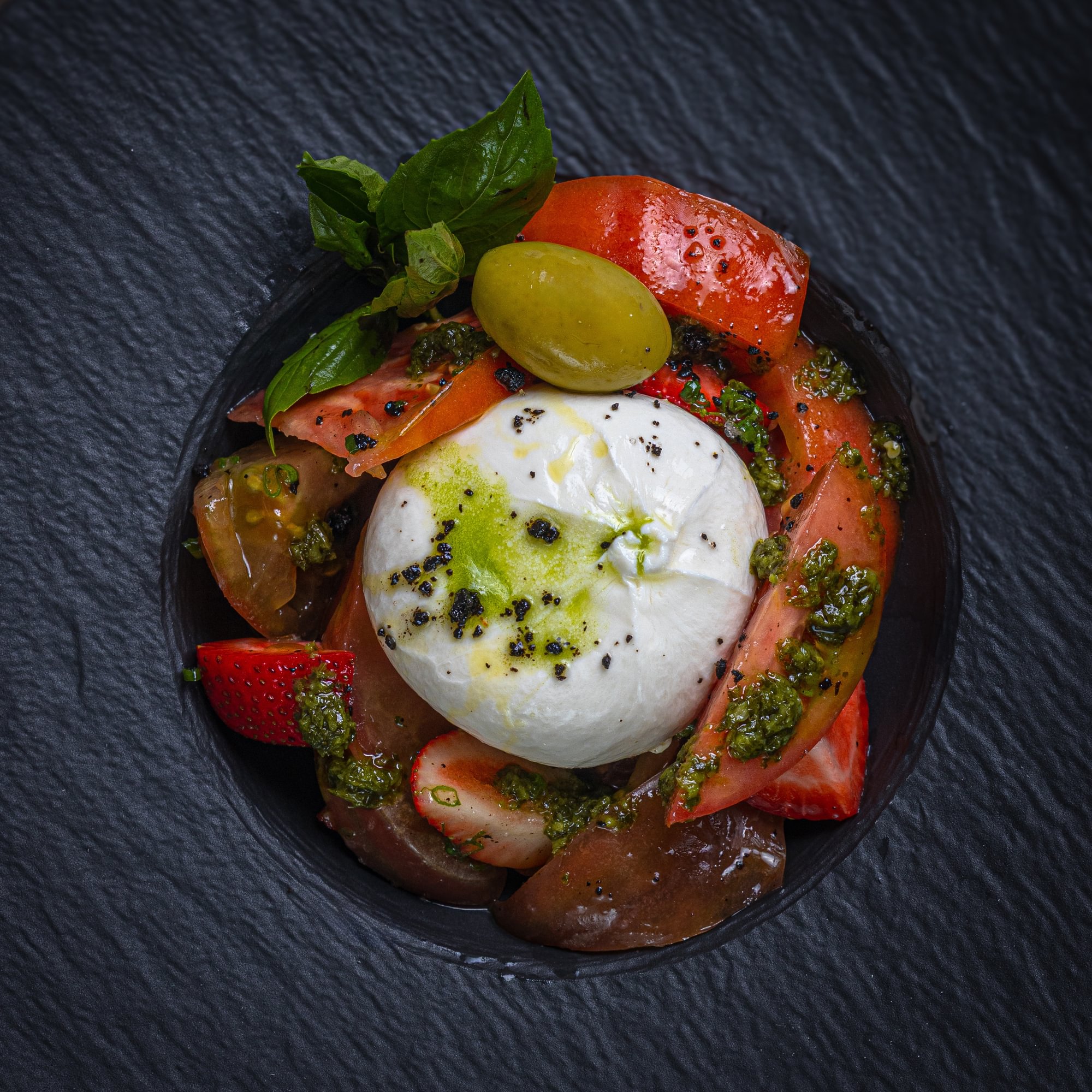 Strawberry Burrata