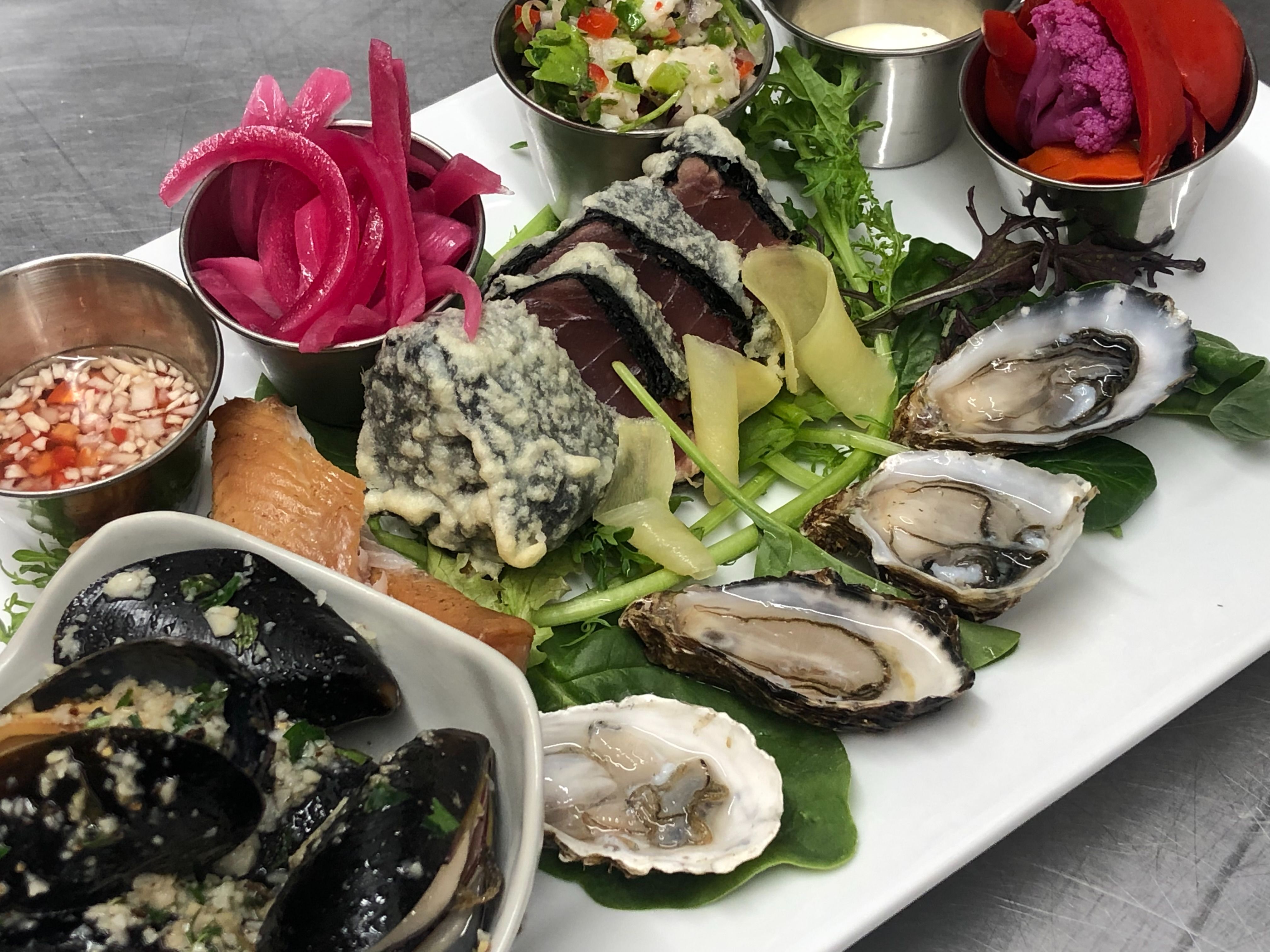 Seafood Charcuterie Platter