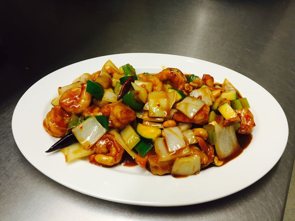 Kung Pao Prawns
