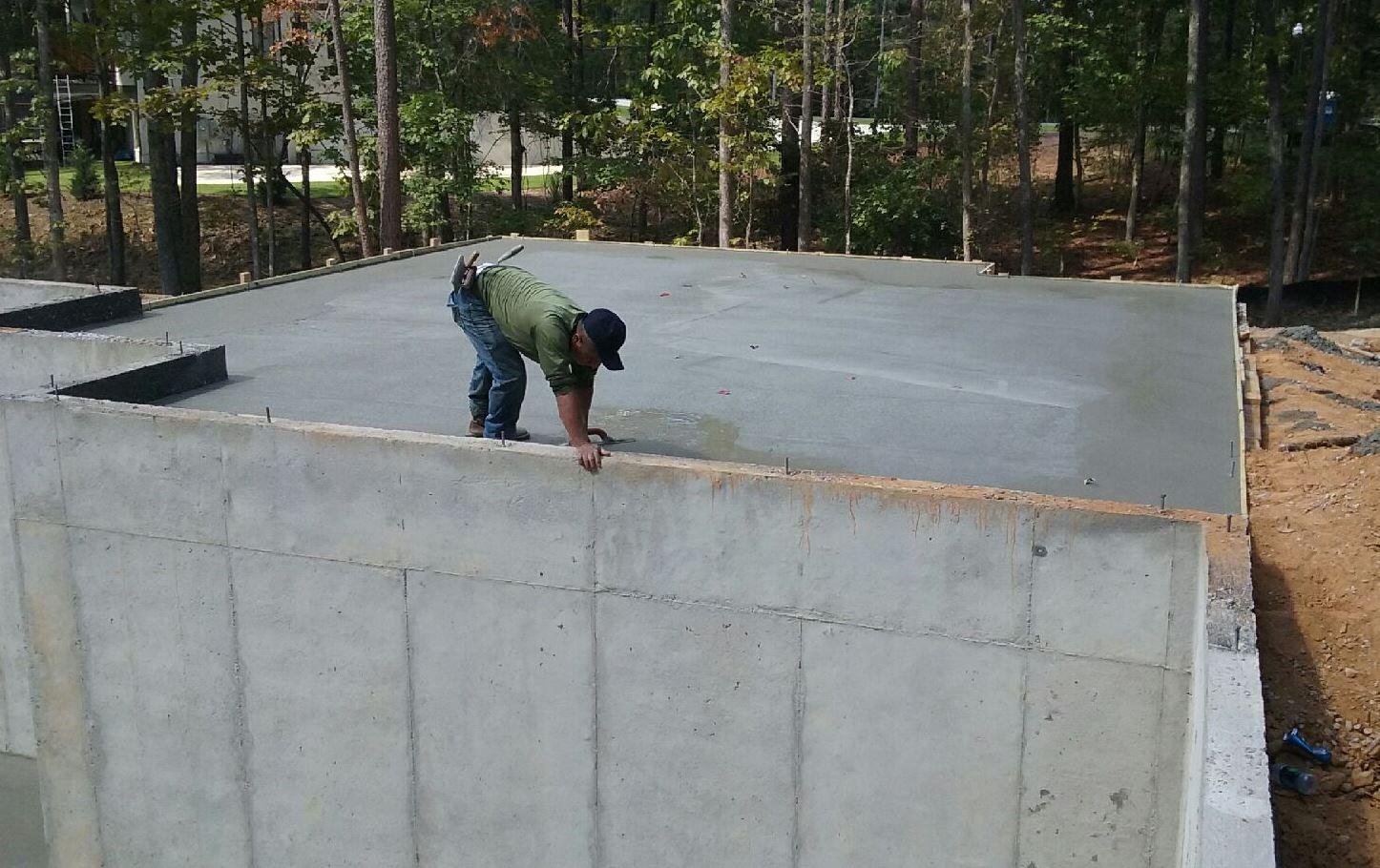 Concrete Foundation Laying done by NM Construction Group in Hoover, AL