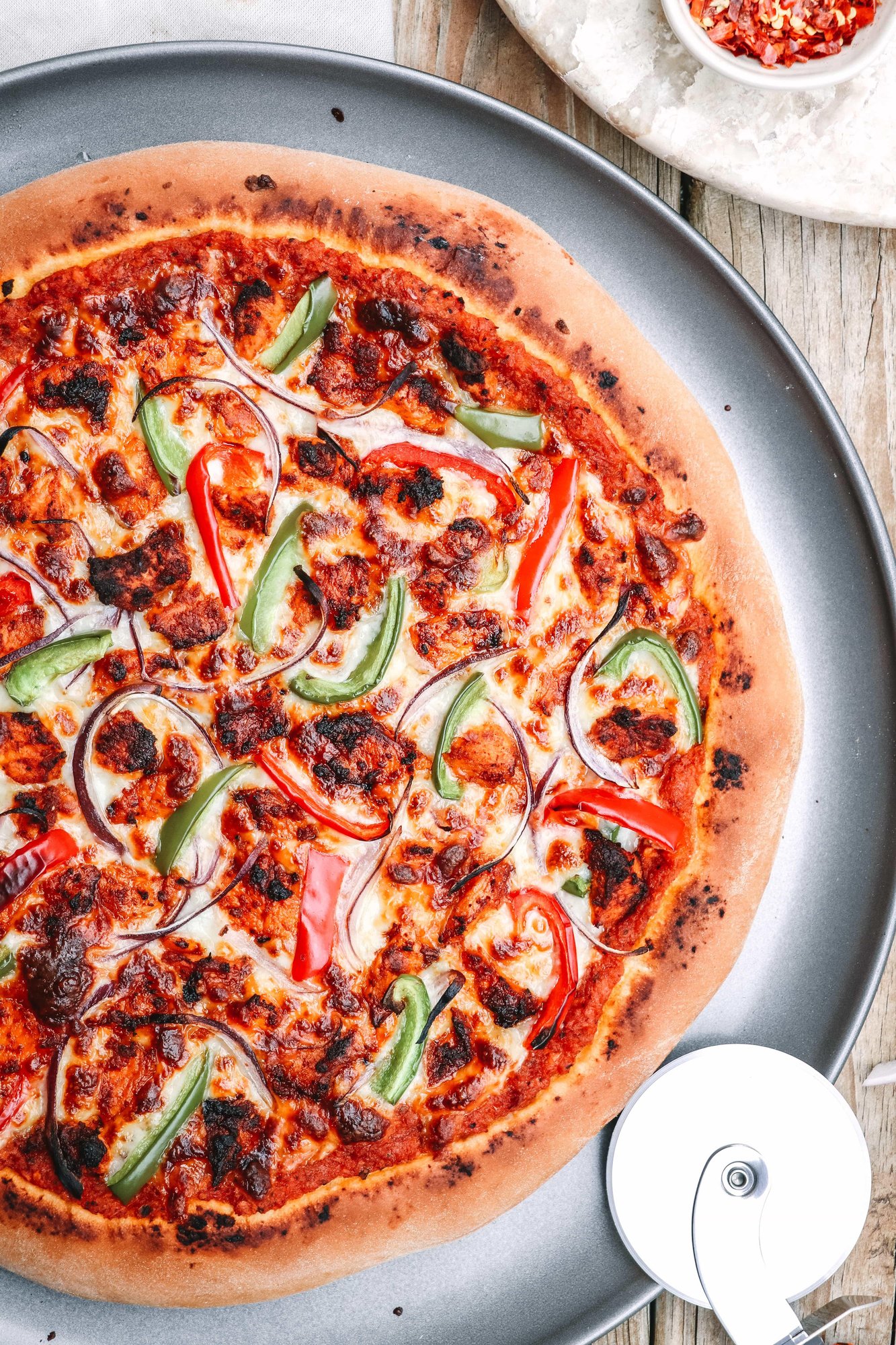Lamb Karahi Pizza
