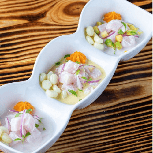 Trio De Ceviches
