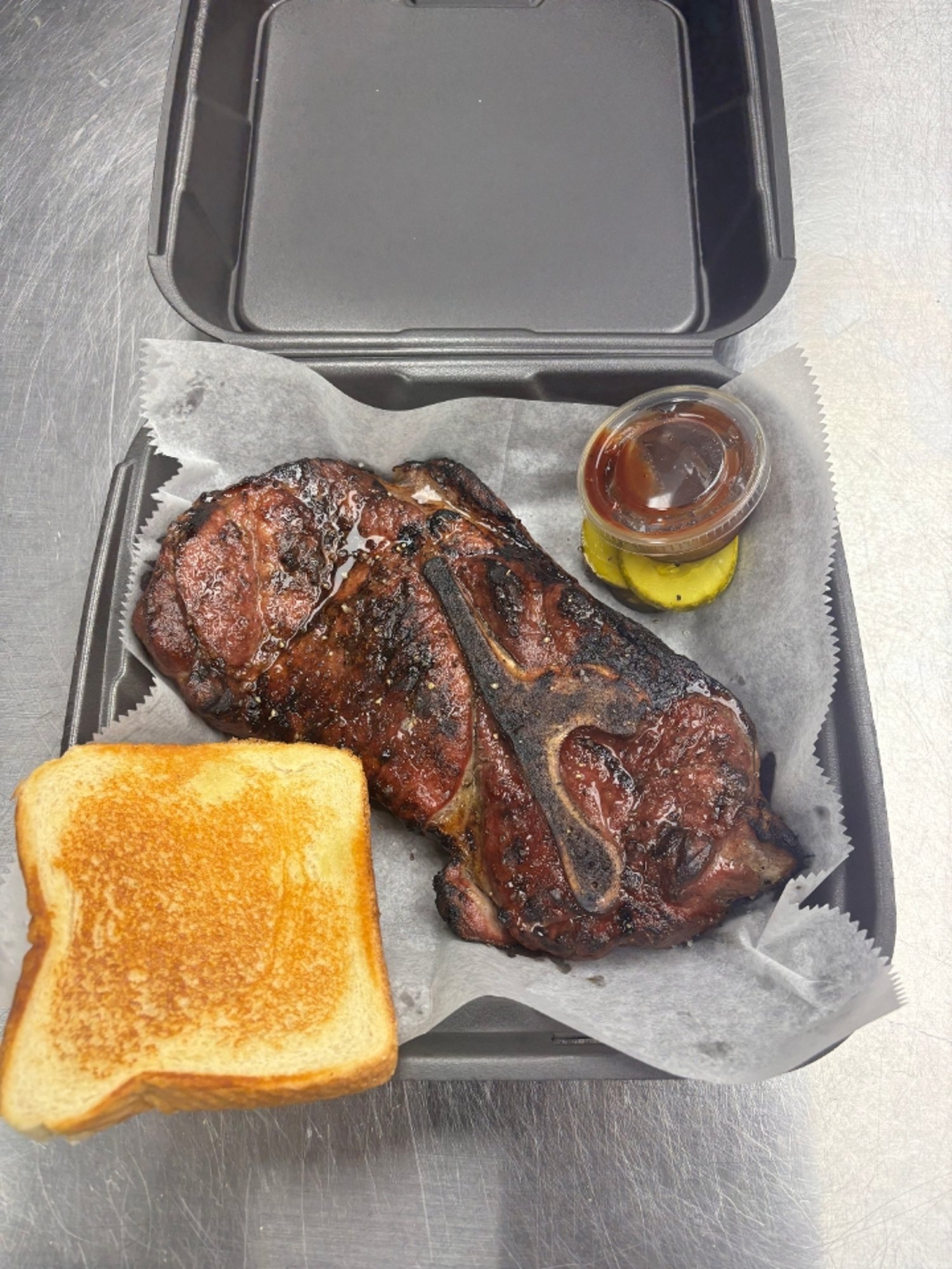 Smoked Pork Steak A La Carte
