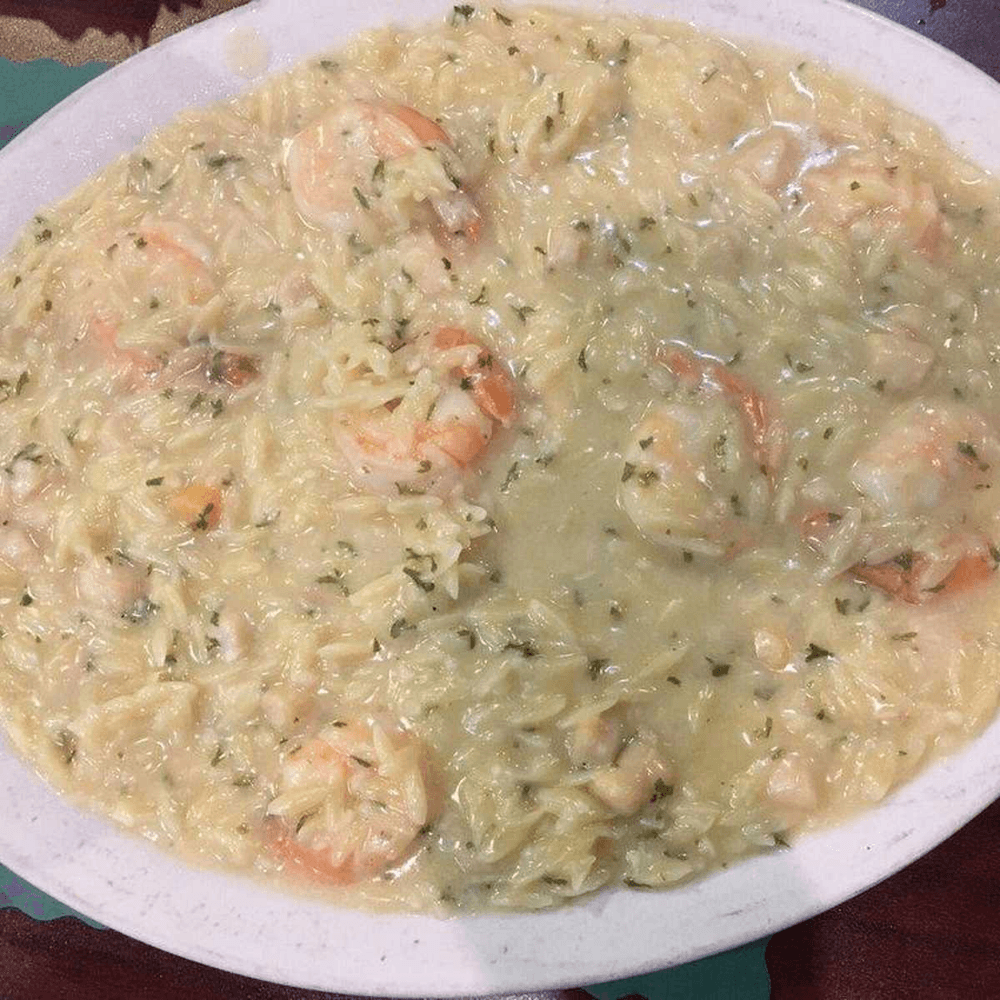 Scallops and Shrimp Con Vino