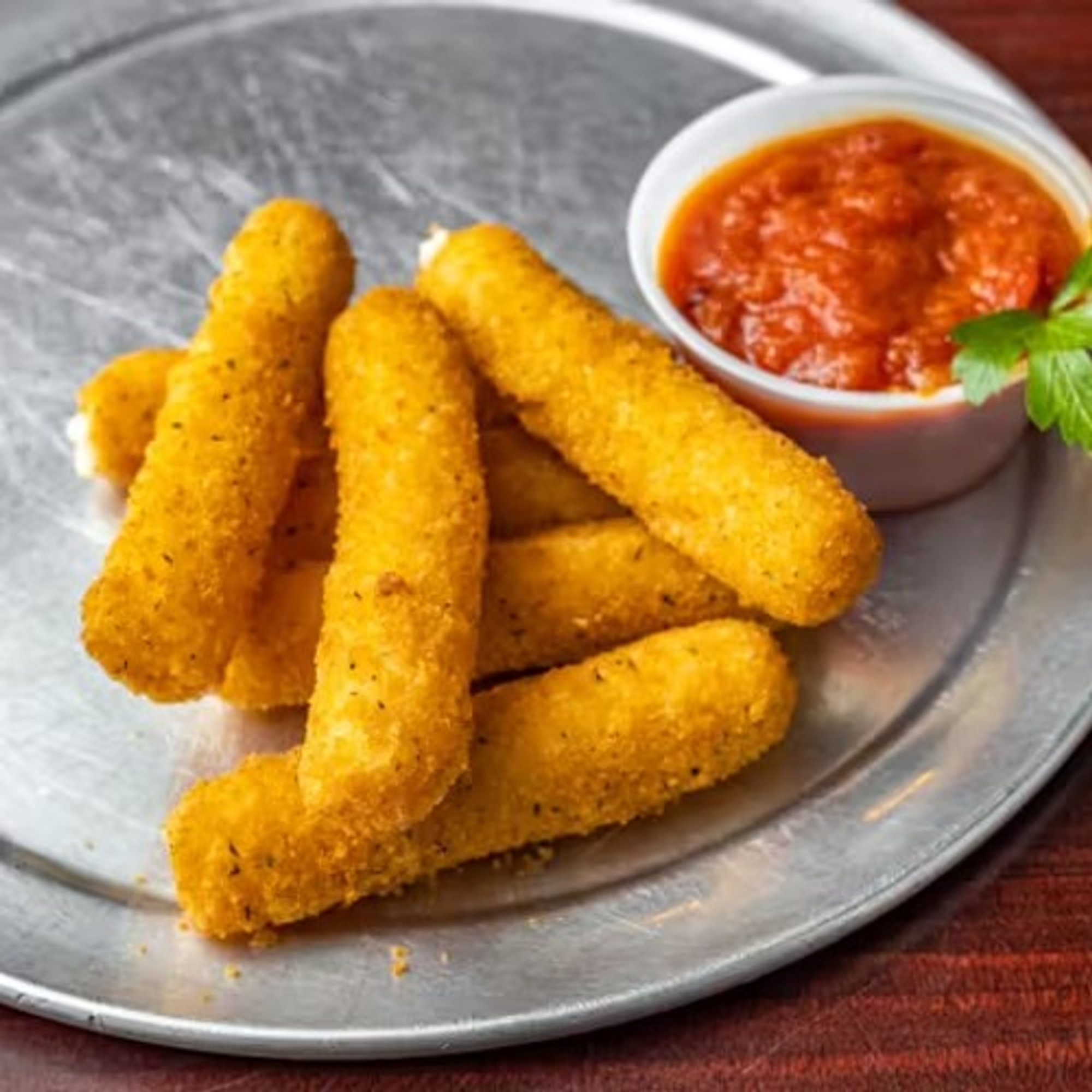 Mozzarella Sticks with Sauce