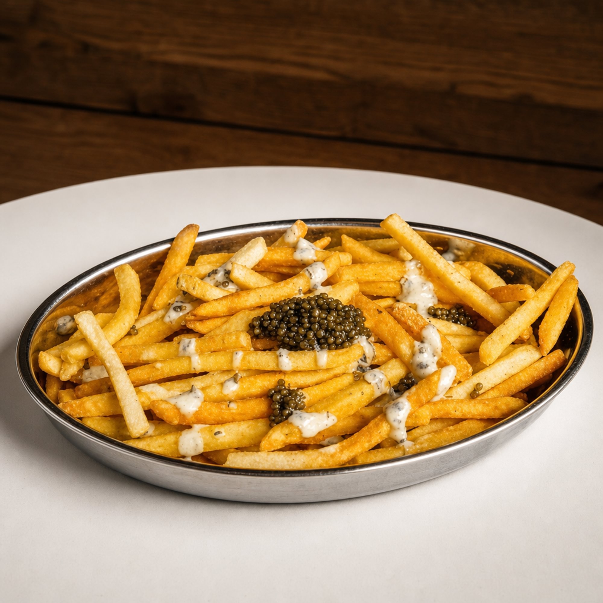 Falafel Smash Fries