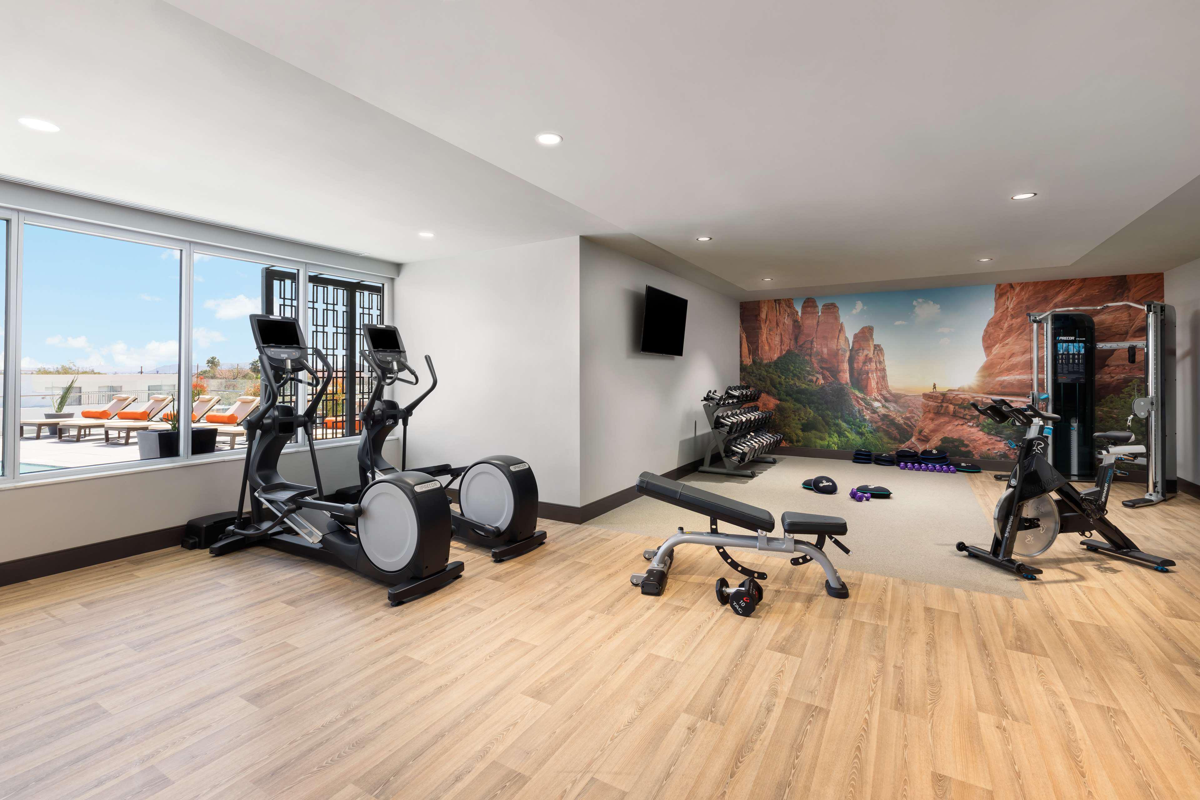 Health club  fitness center  gym