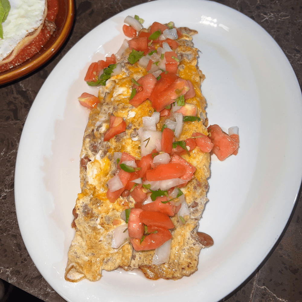 Border Omelette with French Toast