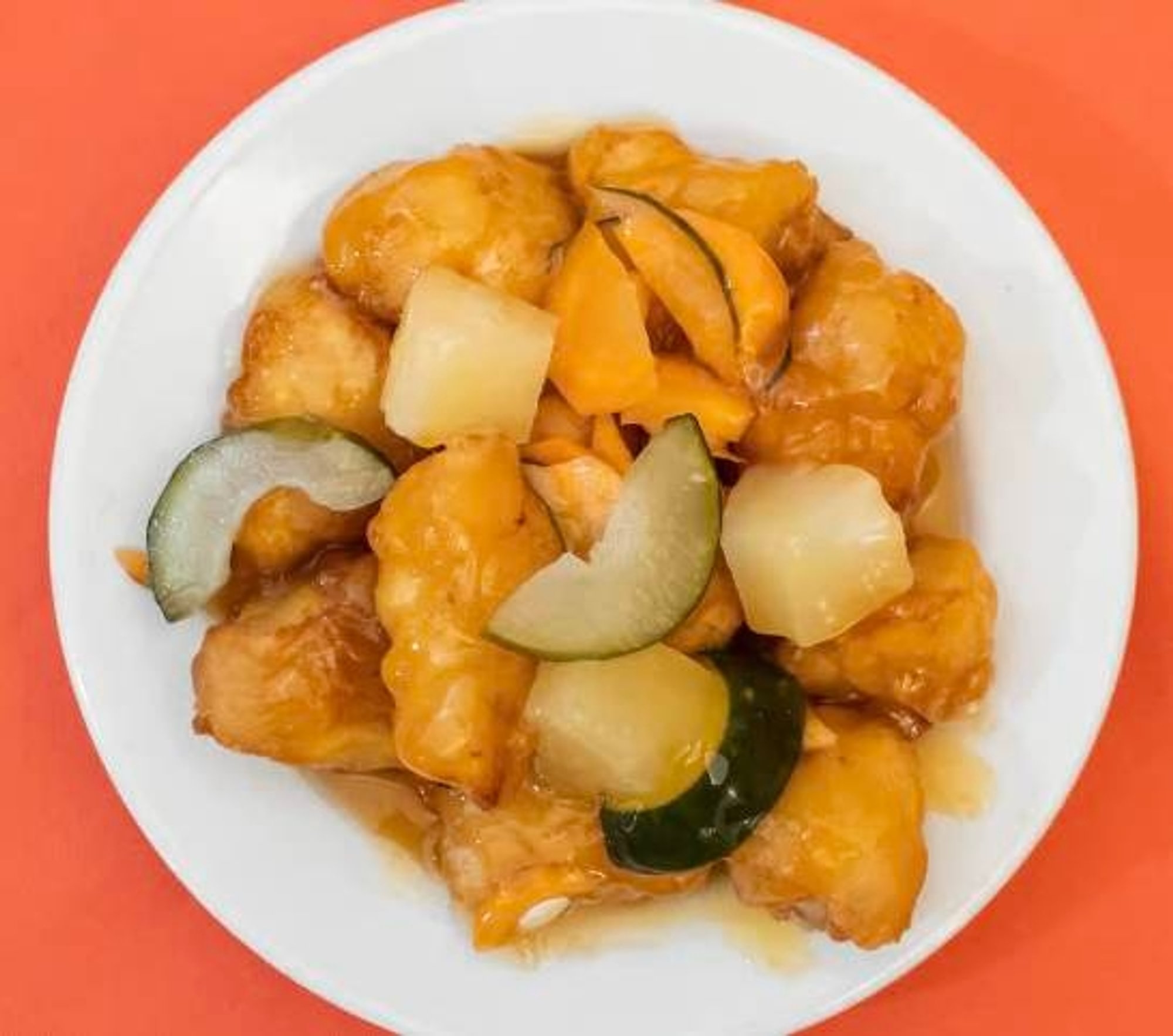 Sweet & Sour Shrimp Cantonese Style