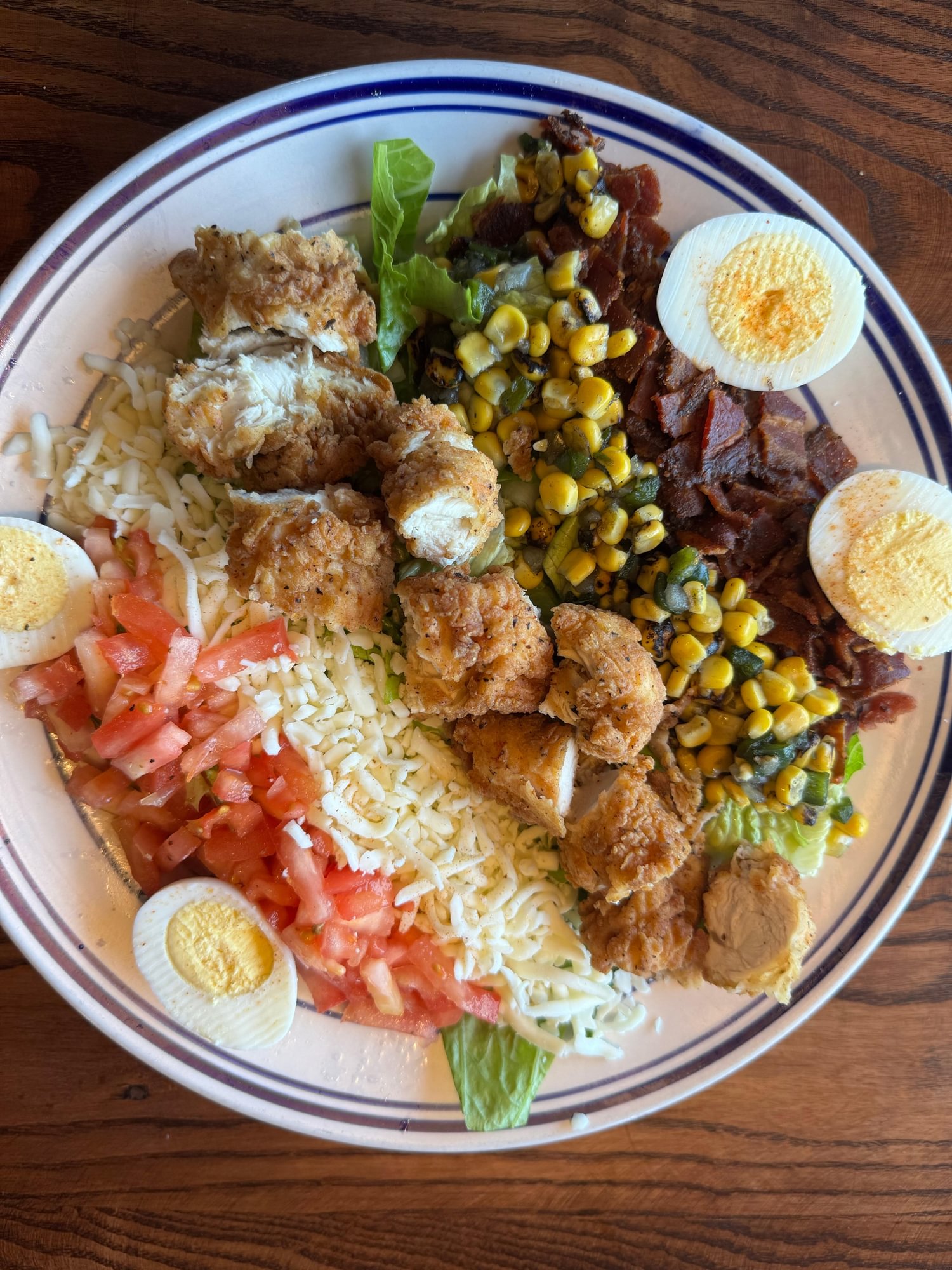 Cajun Chicken Cobb Salad