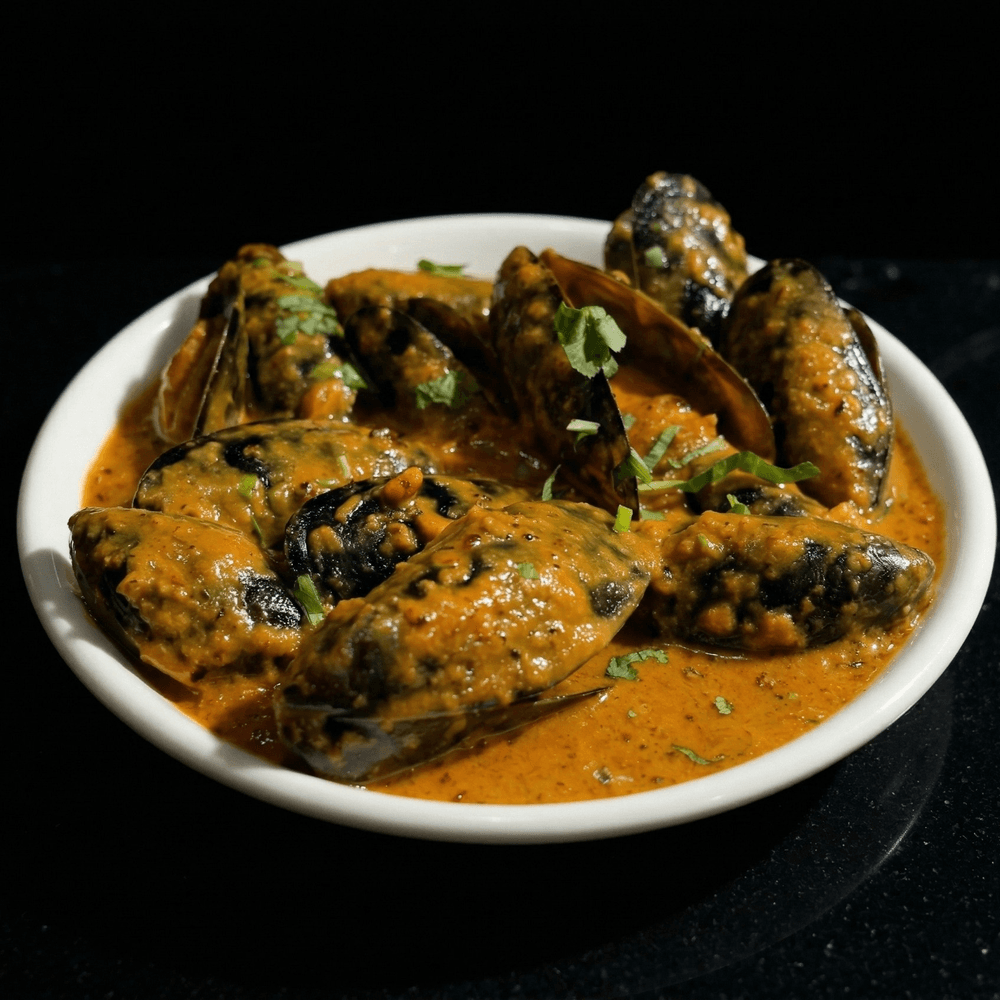 Curried Mussels