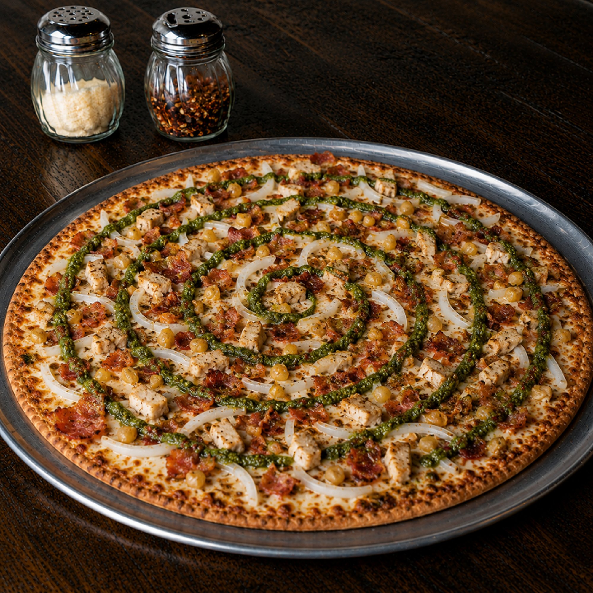Thin Crust Herb's Chicken Pie