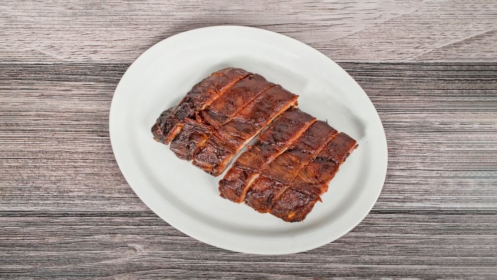Baby Back Ribs with 2 Sides