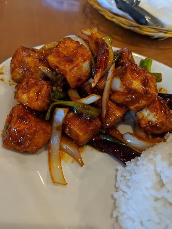 C2. Dau Hu Xao Sa (Lemongrass Tofu)