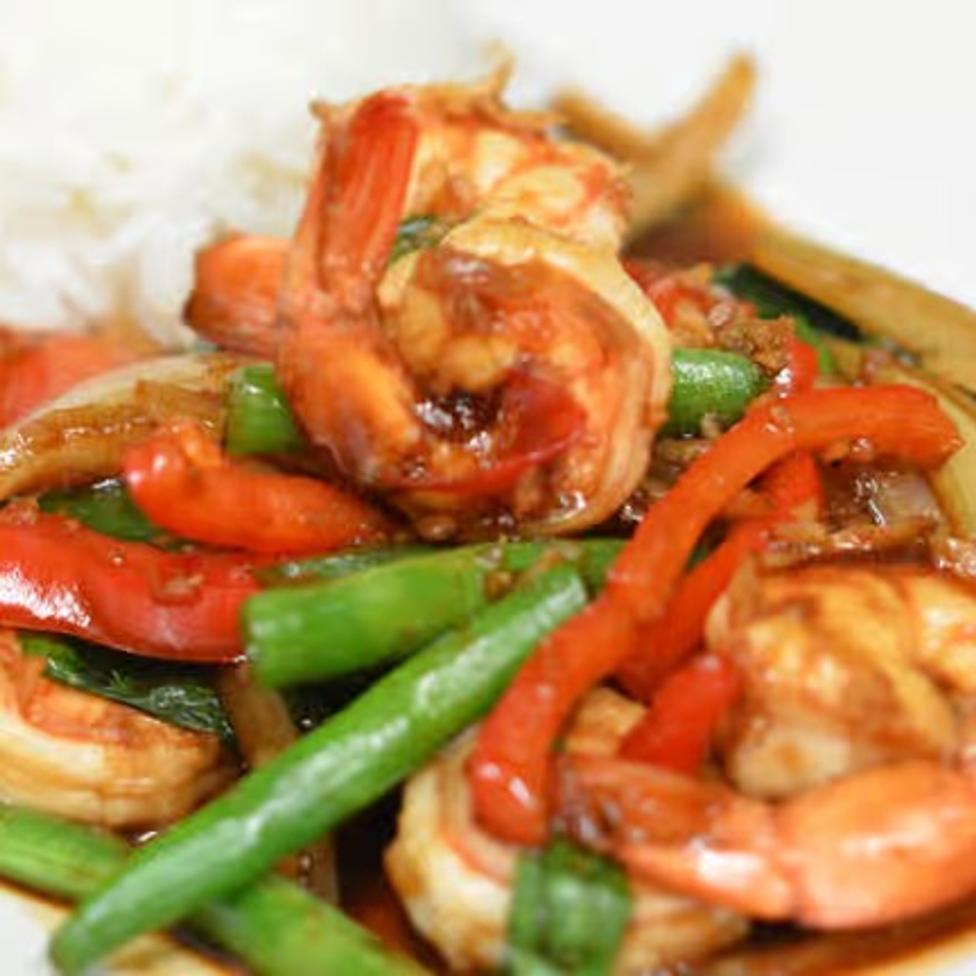 Spicy Basil Stir Fry (Dinner)
