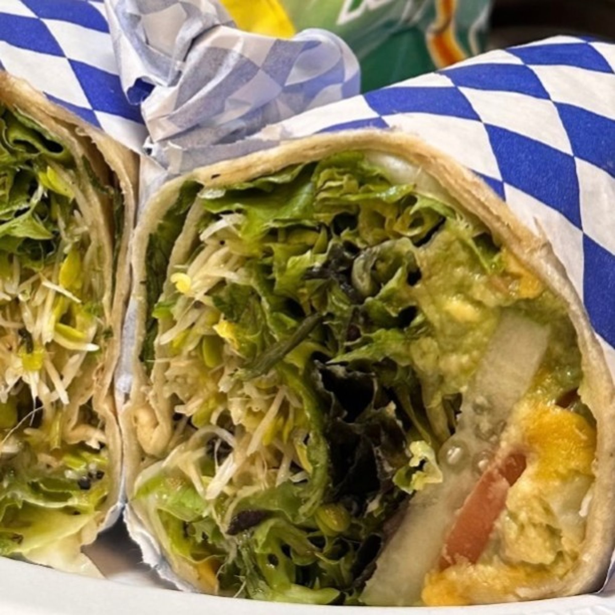 Avocado Veggie Wrap