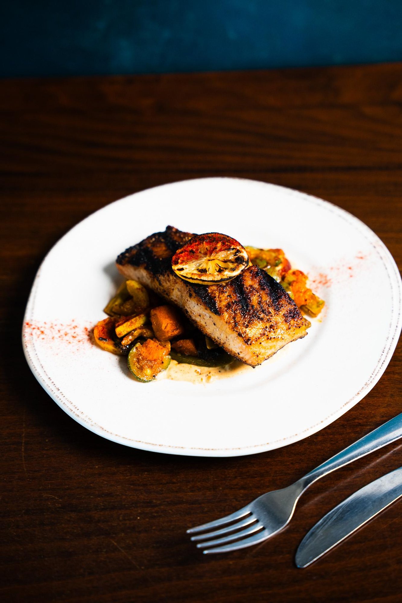 Grilled Salmon