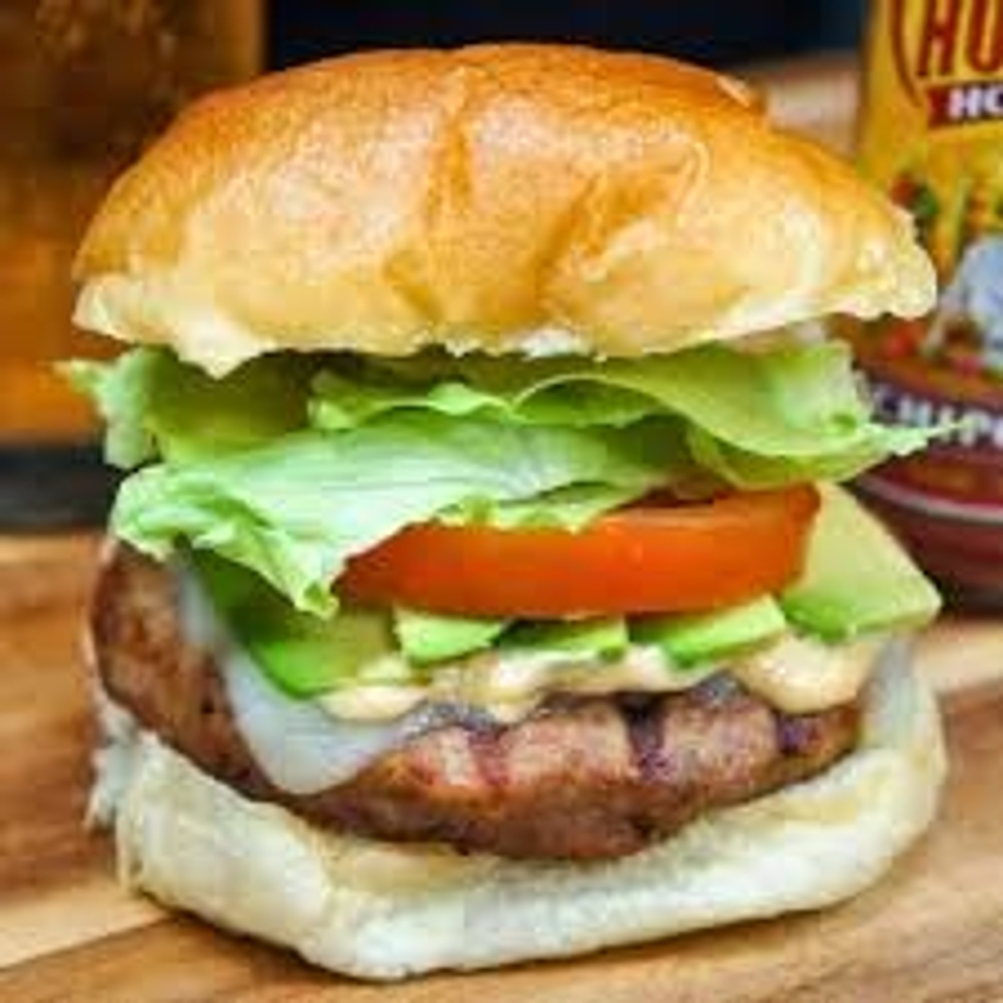 Turkey Avocado Burger
