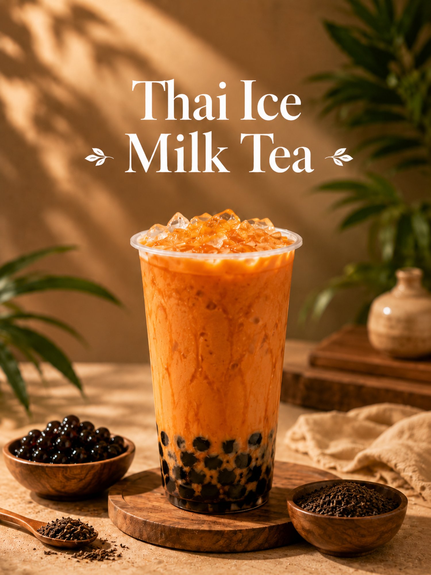 Thai Ice Boba Milk Tea