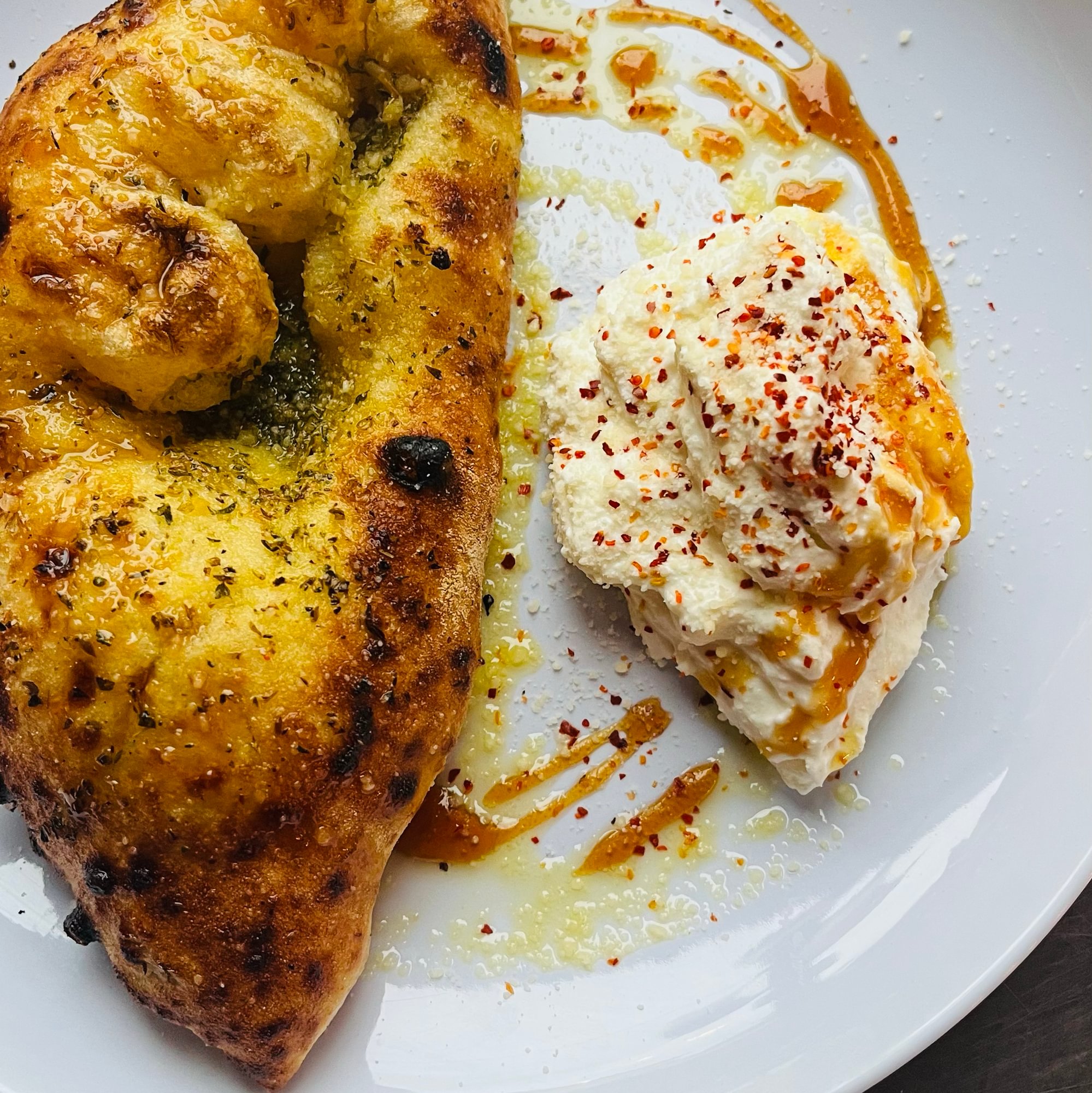 Mike’s Hot Honey Ricotta Bread