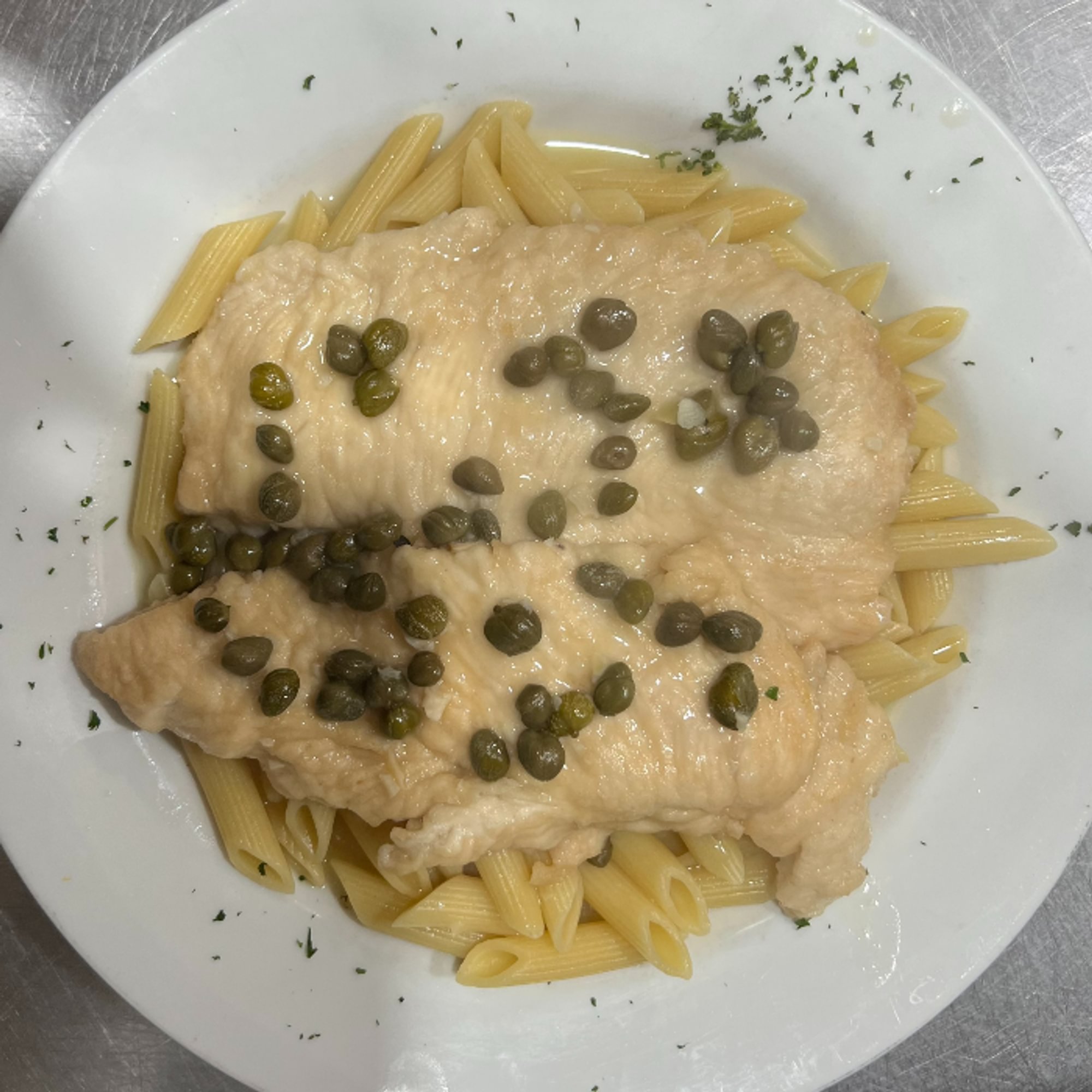 Chicken Piccata Lunch