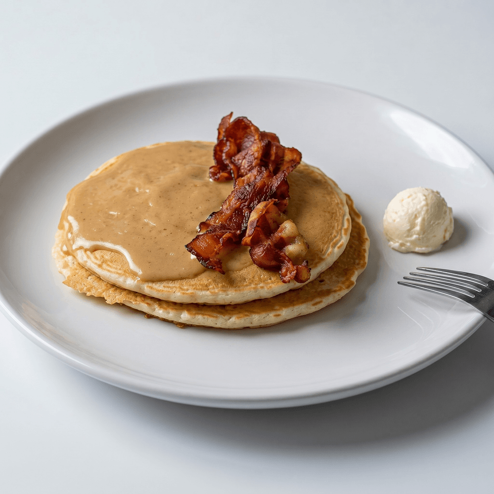 Kids' Pancakes and Bacon
