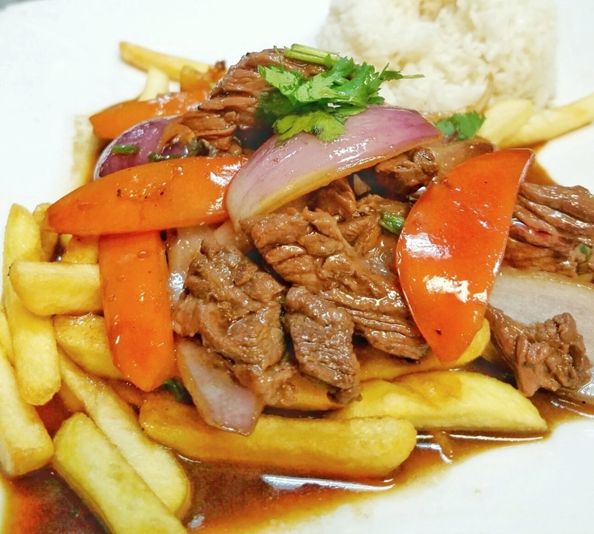 Lomo Saltado with Filet Mignon