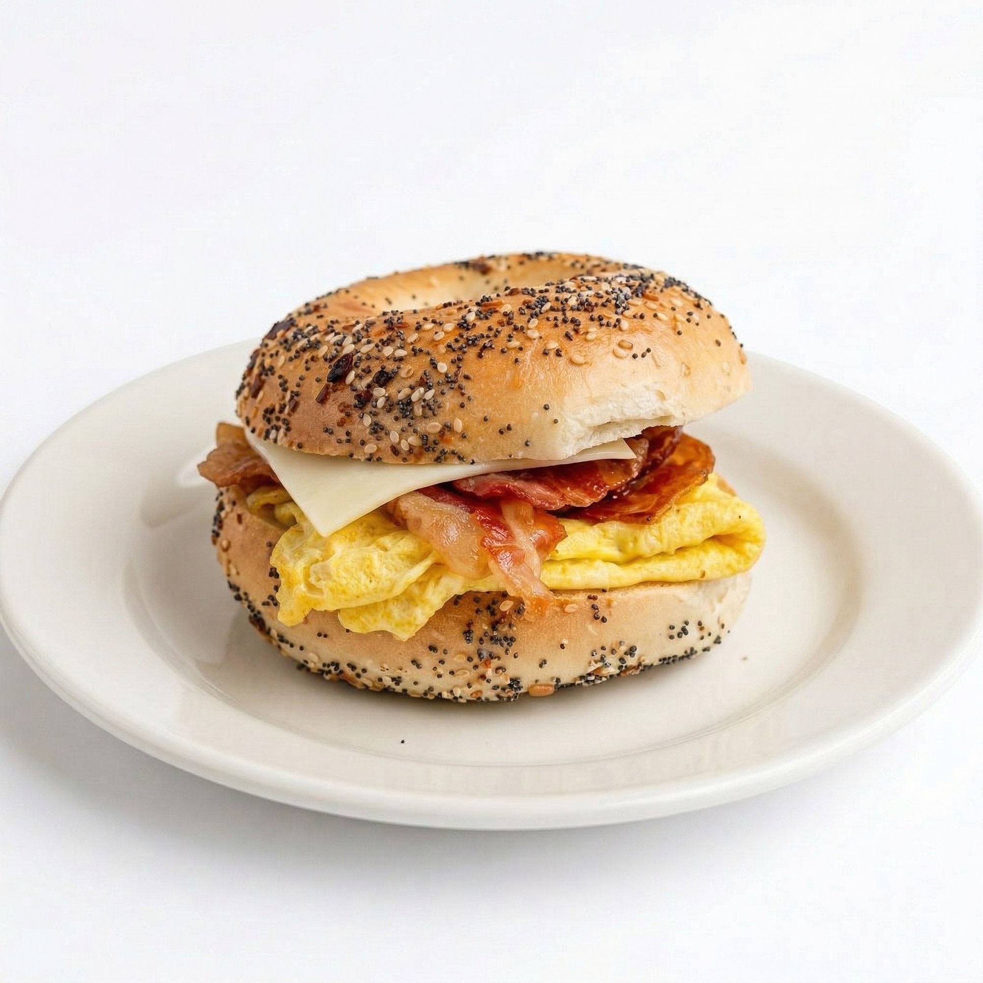 Egg & Meat with Cheese Sandwich