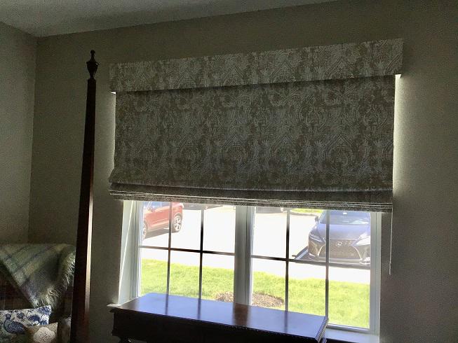 Bring a touch of elegance to any room with Roman Shades! Our talented design and installation teams worked together to set up the perfect fit for this Phillipsburg, NJ home.  BudgetBlindsPhillipsburg  RomanShades  PhillipsburgNJ  FreeConsultation  WIndowWednesday