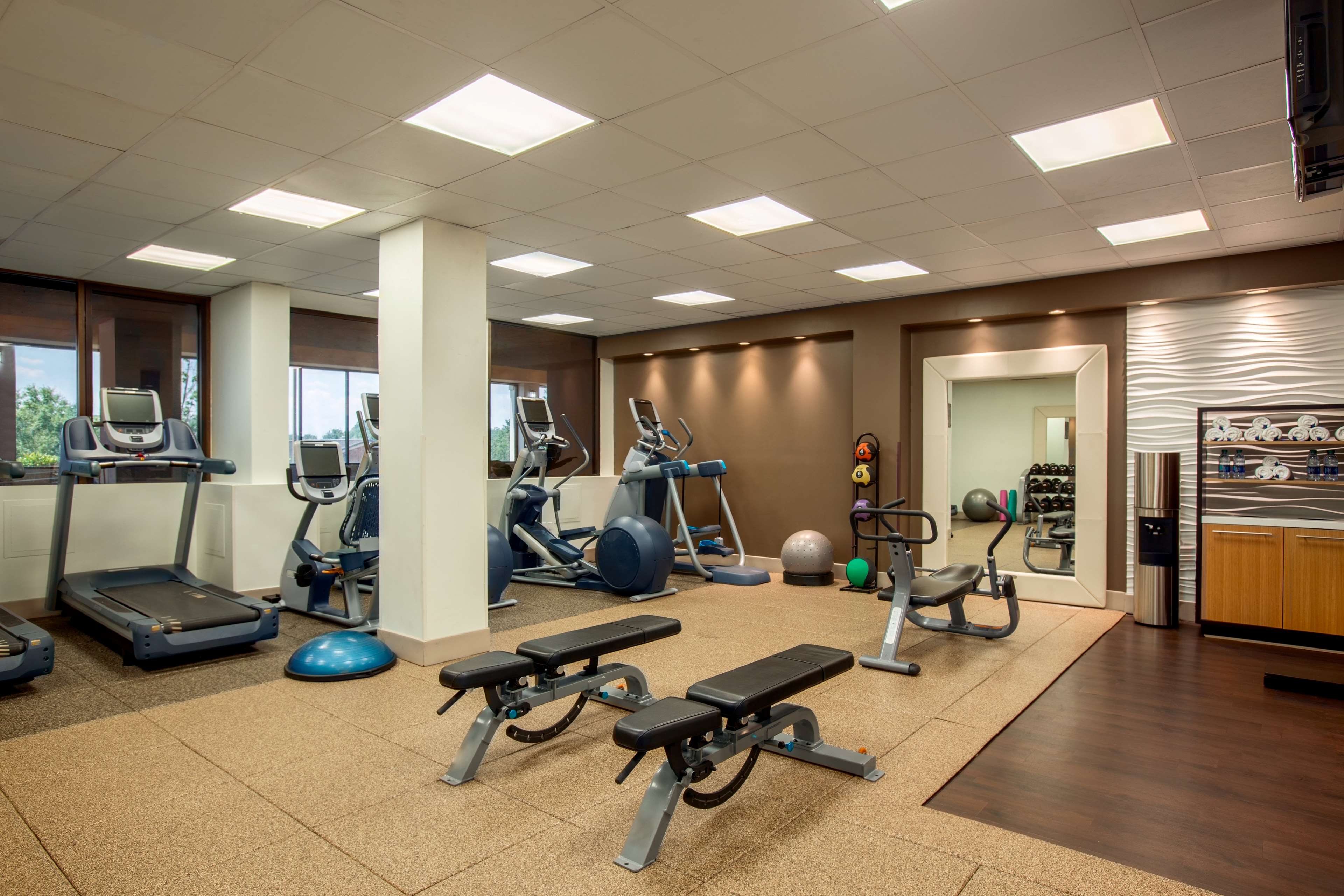 Health club  fitness center  gym