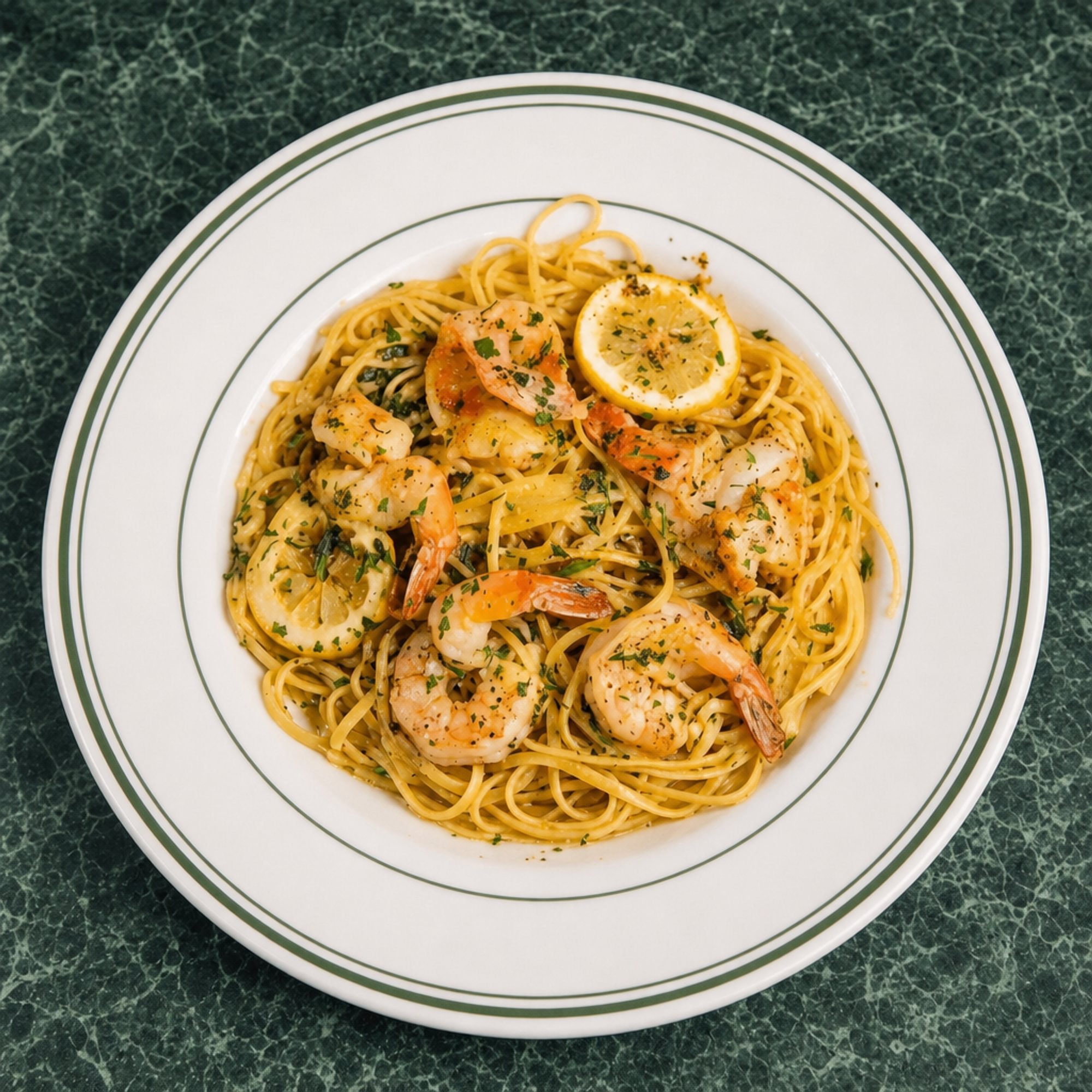 5 Jumbo Shrimp Scampi