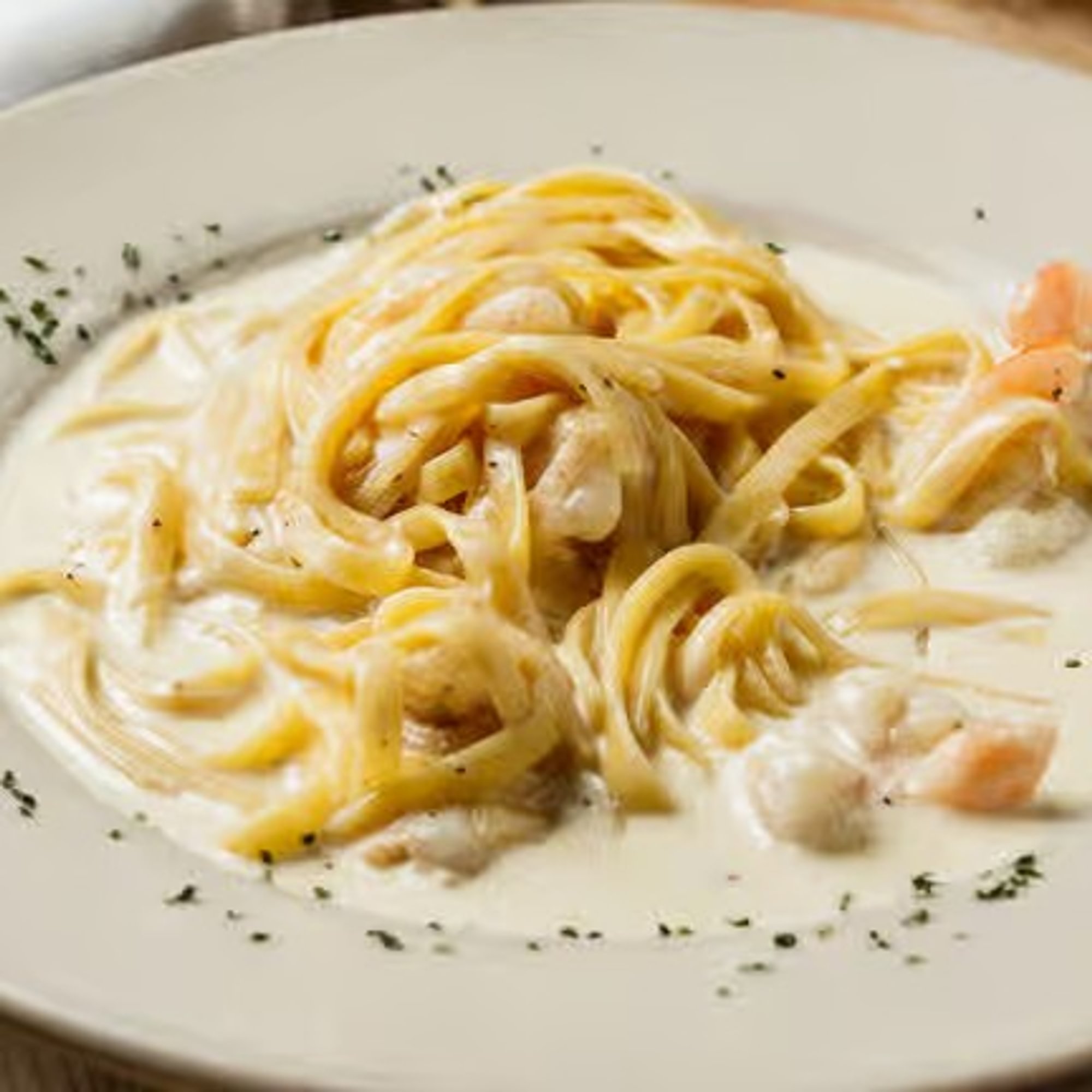 Shrimp Fettuccine Alfredo